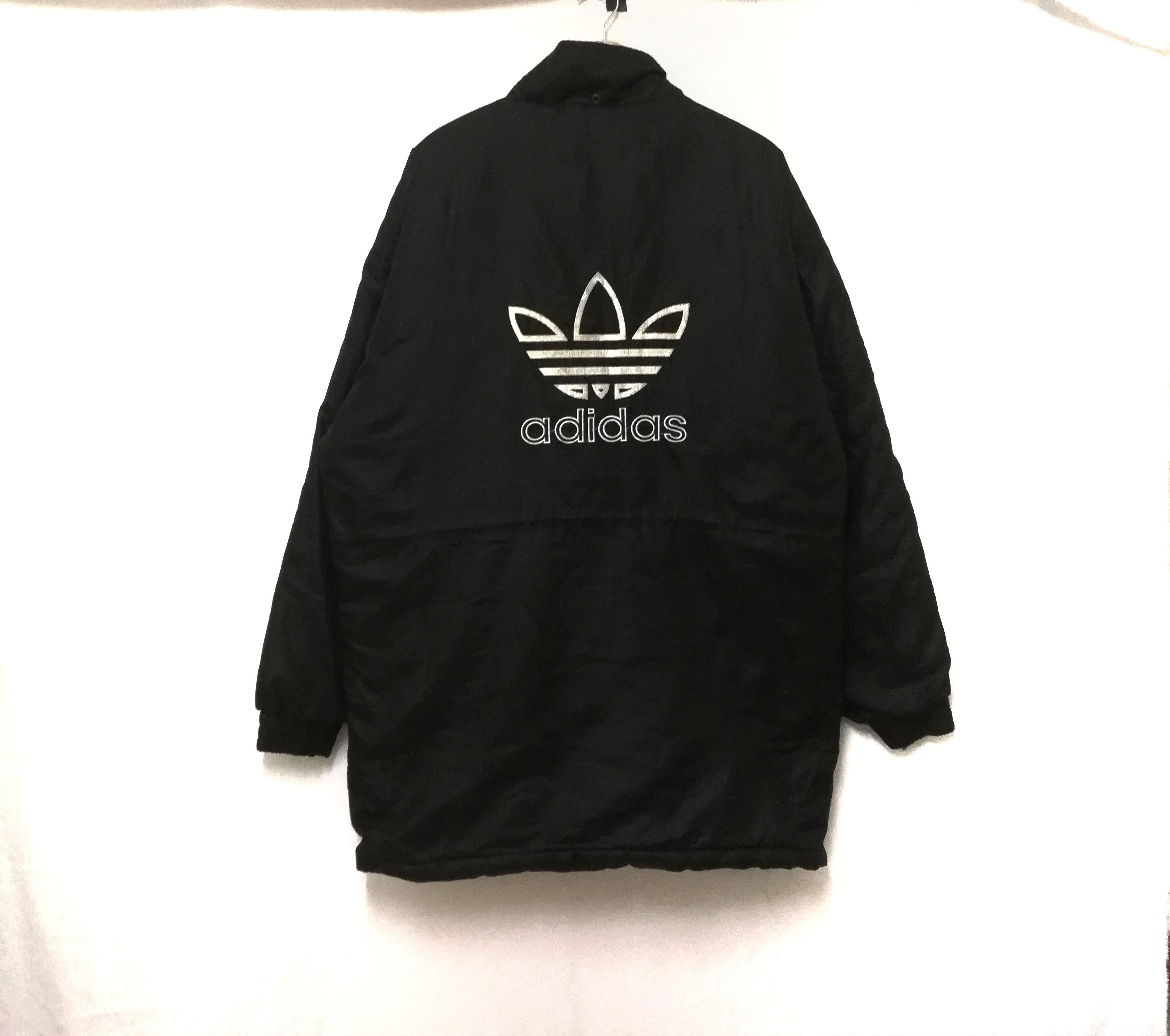Adidas Vintage 90s ADIDAS Long Jacket Parka Size M Size US M / EU 48-50 / 2 - 1 Thumbnail