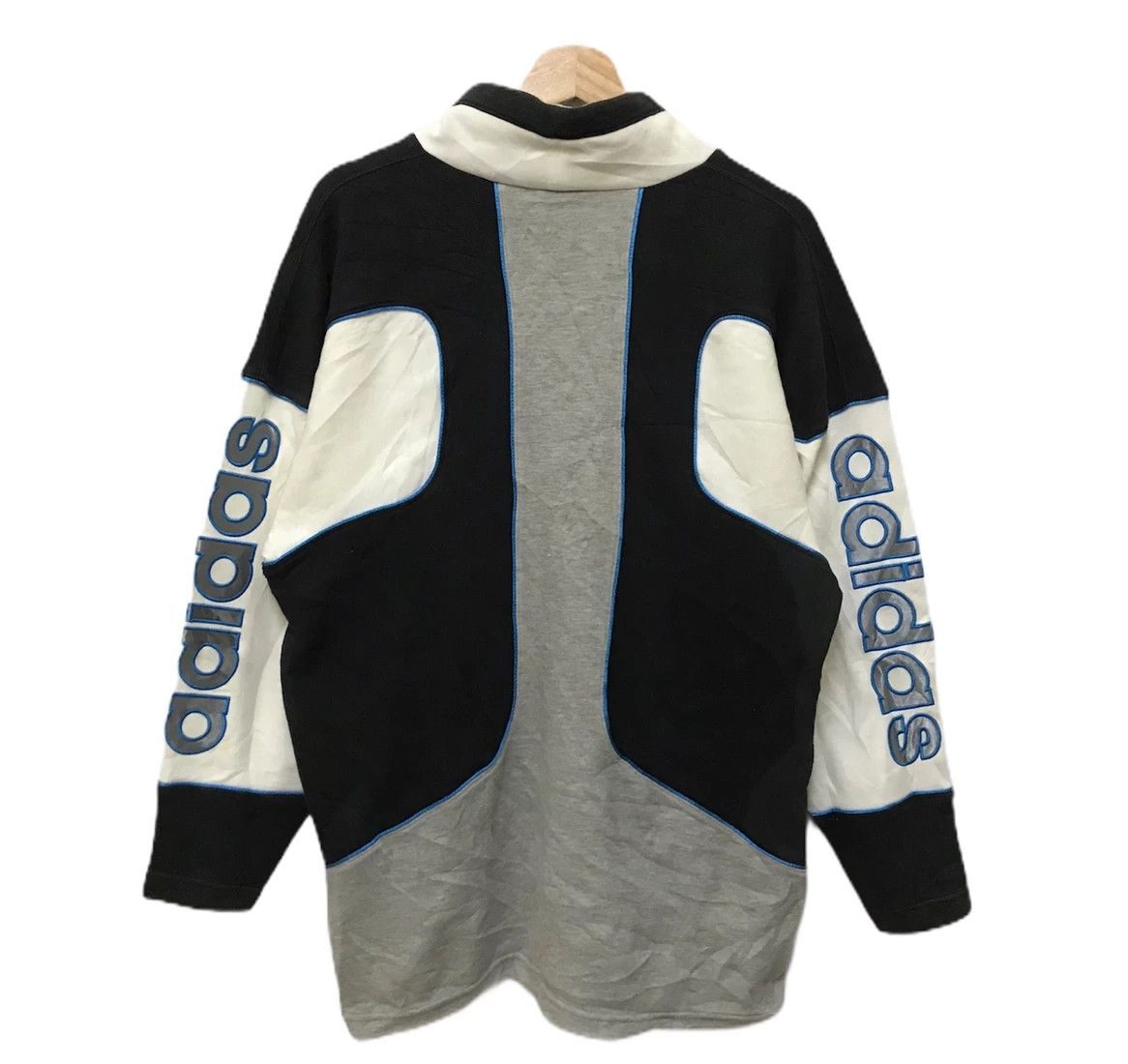 Adidas VINTAGE ADIDAS TREFOIL BIG LOGO SPELL OUT Size US M / EU 48-50 / 2 - 2 Thumbnail