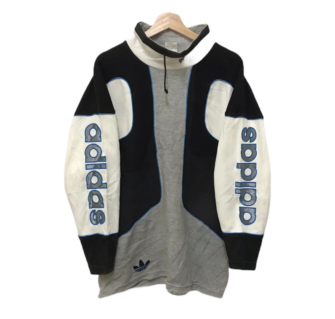 Adidas VINTAGE ADIDAS TREFOIL BIG LOGO SPELL OUT Size US M / EU 48-50 / 2 - 1 Thumbnail
