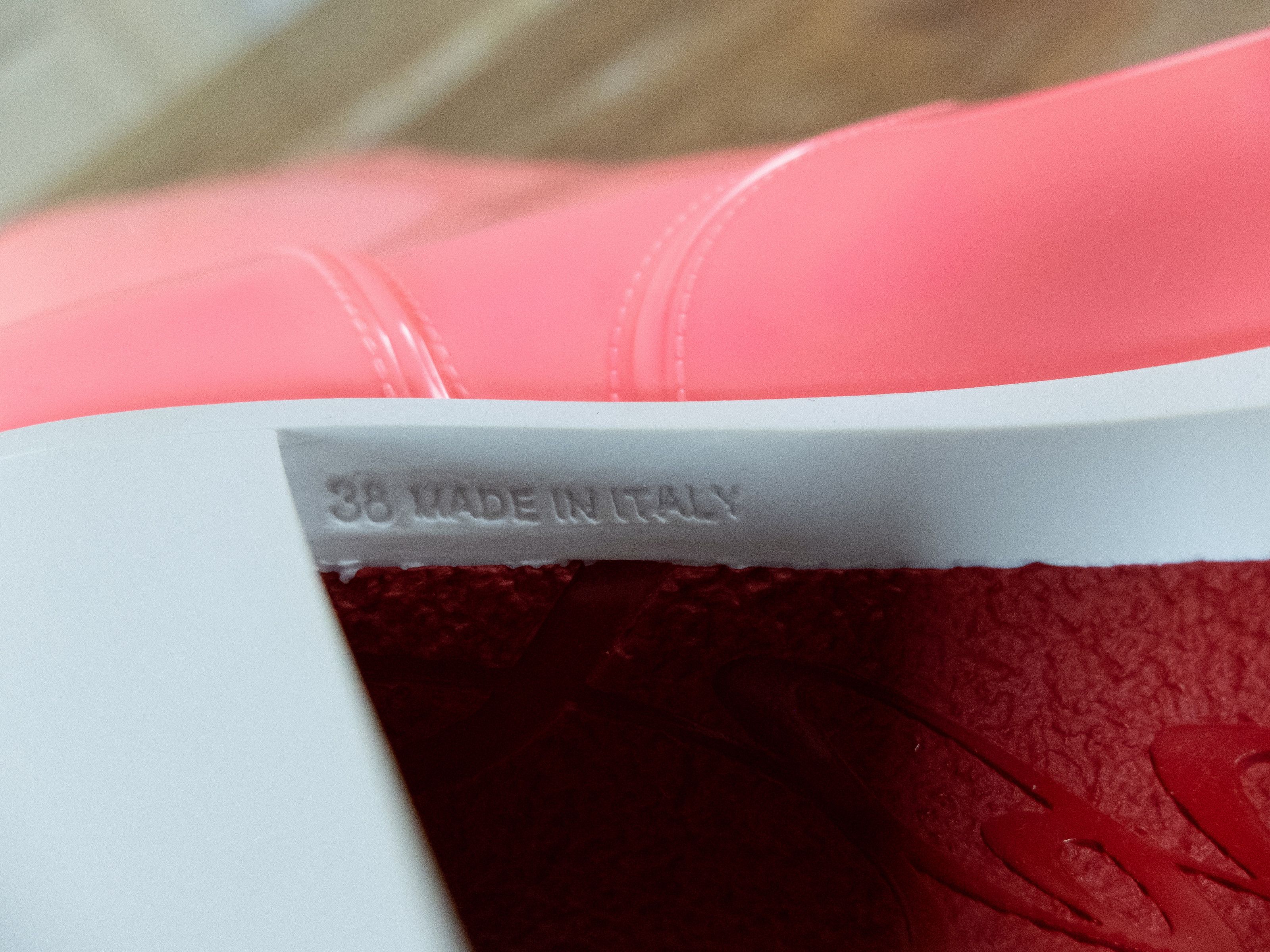 Christian Louboutin CHRISTIAN LOUBOUTIN Loubirain 70 pink PVC rain boots 8 38 Size US 8 / IT 38 - 13 Thumbnail