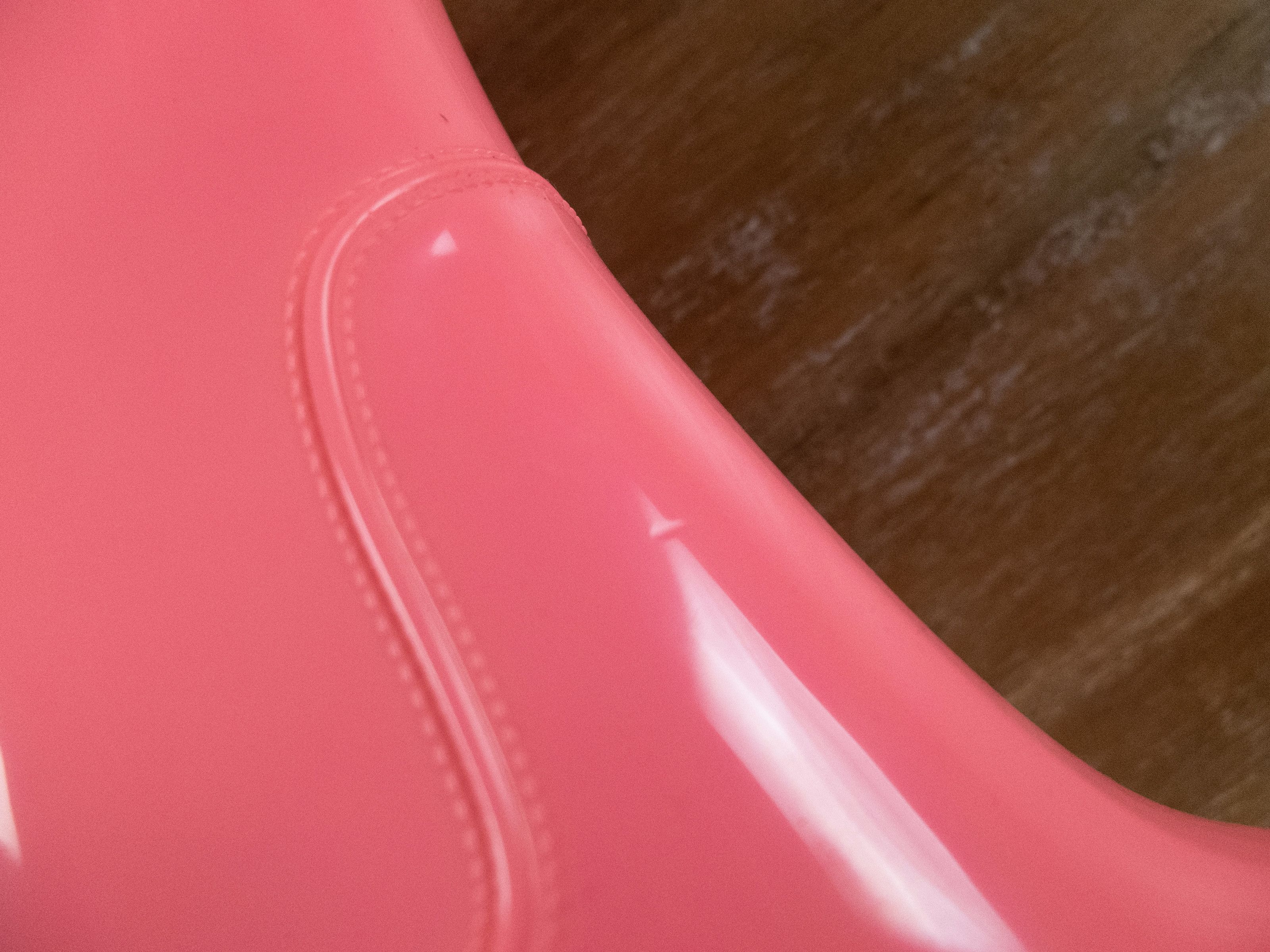 Christian Louboutin CHRISTIAN LOUBOUTIN Loubirain 70 pink PVC rain boots 8 38 Size US 8 / IT 38 - 7 Thumbnail