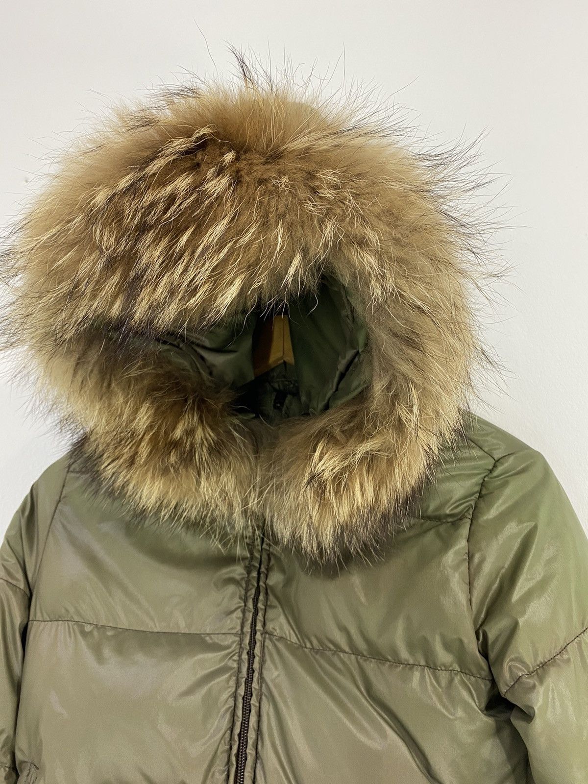 Duvetica Duvetica Puffer Jacket Fur Rare Hoodie Design Size XS / US 0-2 / IT 36-38 - 2 Thumbnail