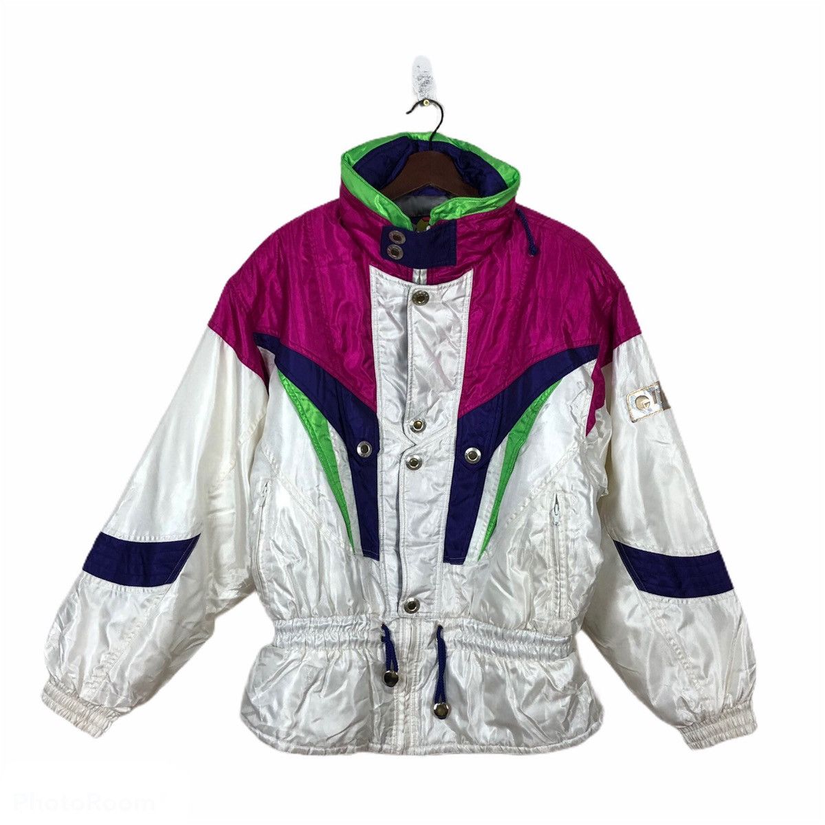 Japanese Brand FUSALPH CROPPED SKI JACKET COLOURFUL Size US L / EU 52-54 / 3 - 1 Thumbnail