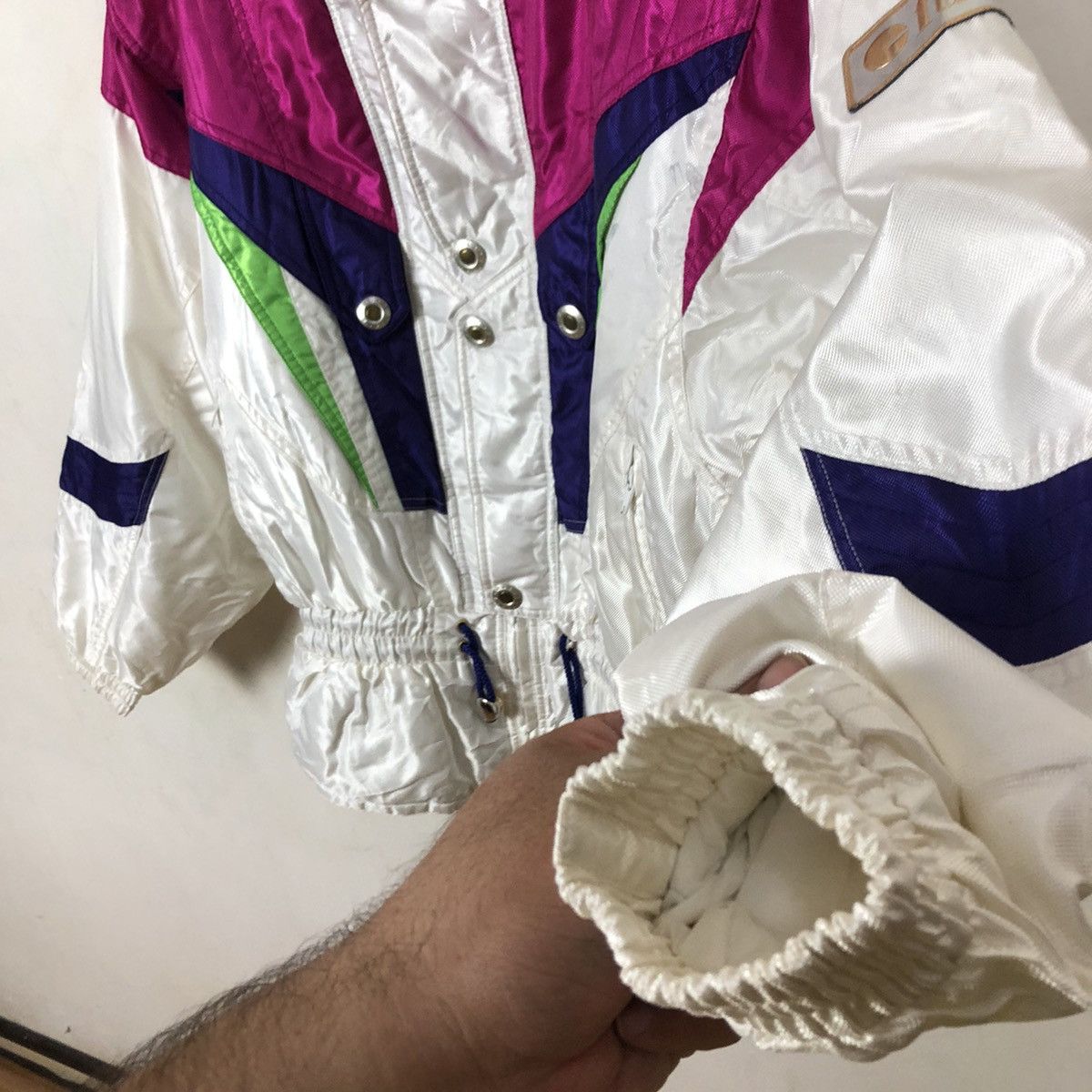 Japanese Brand FUSALPH CROPPED SKI JACKET COLOURFUL Size US L / EU 52-54 / 3 - 5 Thumbnail