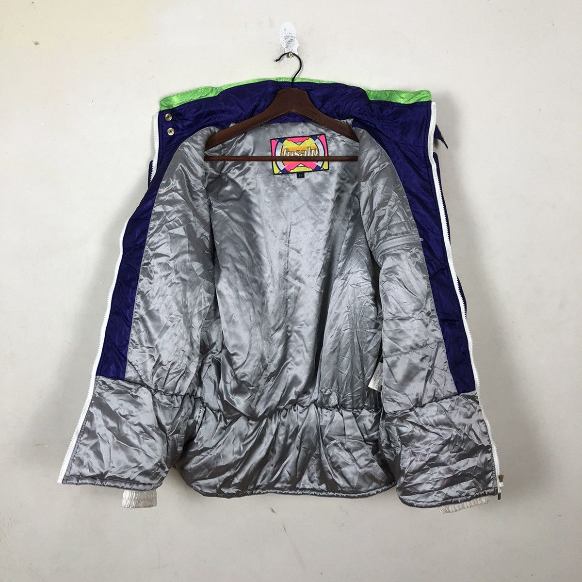 Japanese Brand FUSALPH CROPPED SKI JACKET COLOURFUL Size US L / EU 52-54 / 3 - 8 Thumbnail