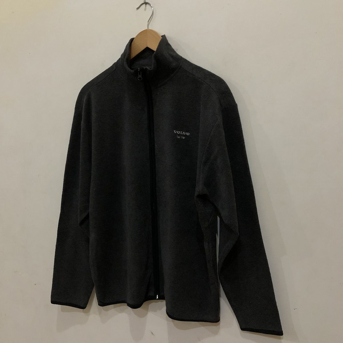 Japanese Brand Volvo For Life Full Zipper Fleece Jacket Size US M / EU 48-50 / 2 - 2 Thumbnail