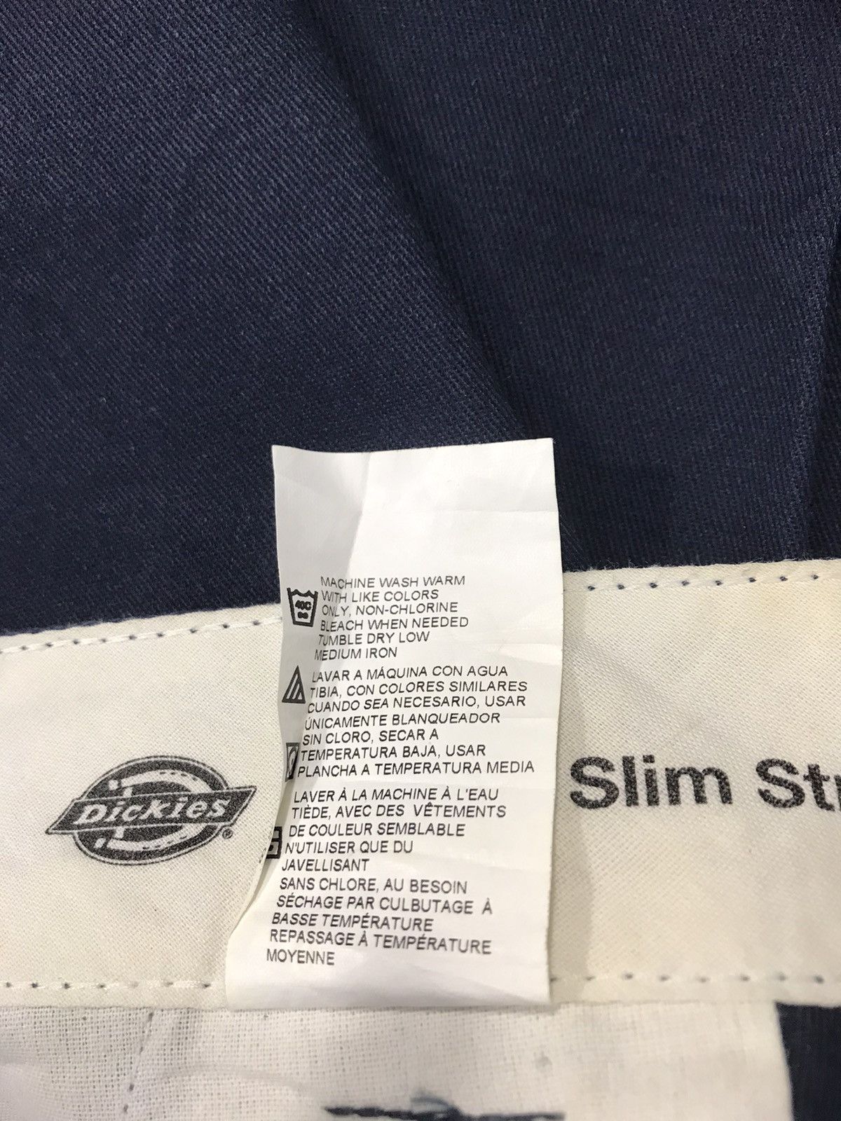 Dickies Dickies Black Trousers Pant Slim Straight Cut Size US 30 / EU 46 - 7 Thumbnail
