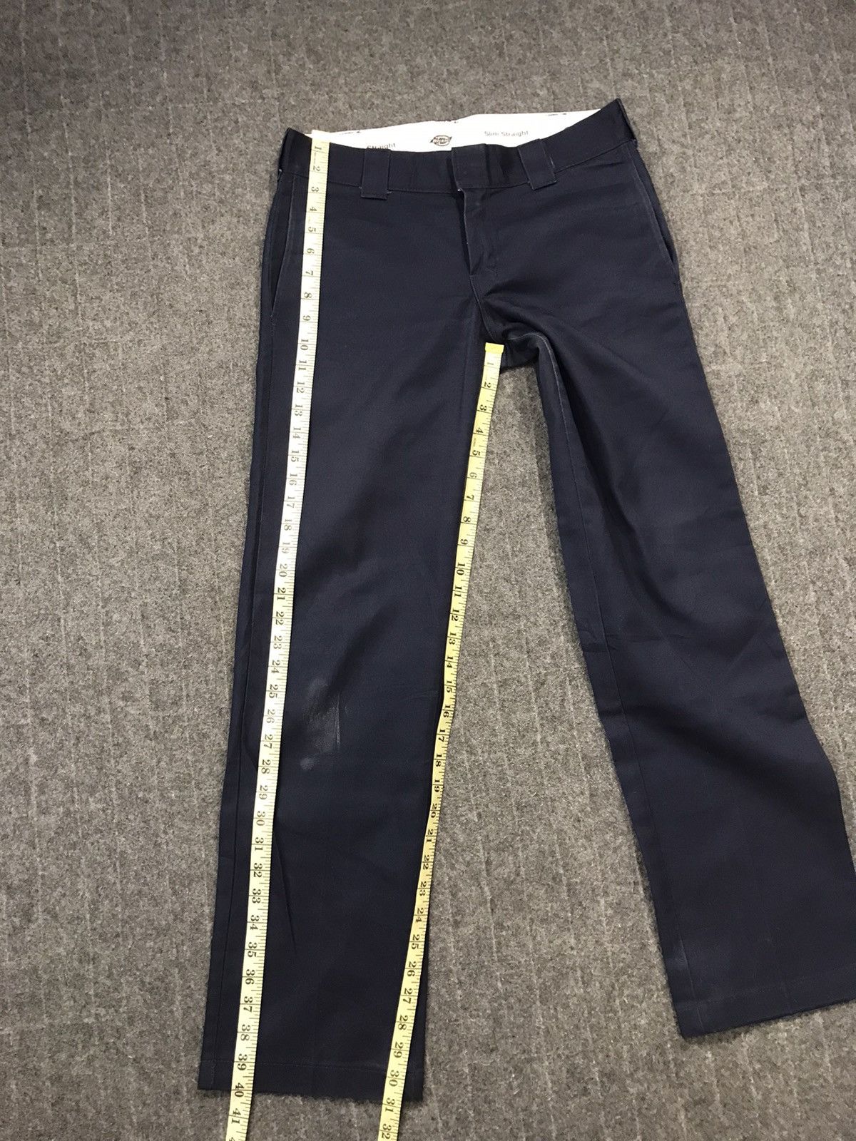 Dickies Dickies Black Trousers Pant Slim Straight Cut Size US 30 / EU 46 - 10 Thumbnail