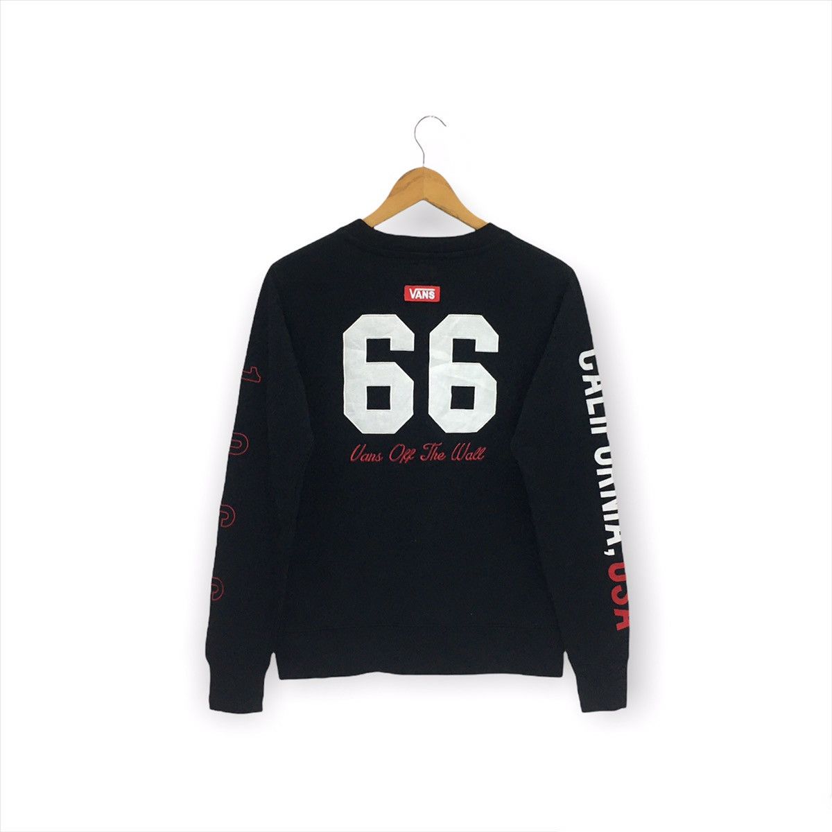 Vans × Vintage Vintage Vans Off The Wall Skate Sweatshirt Size US S / EU 44-46 / 1 - 3 Thumbnail