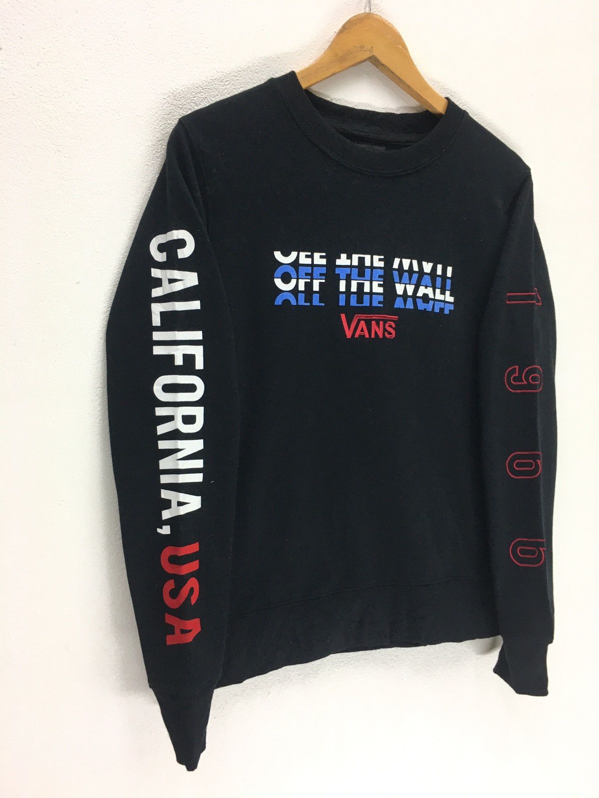 Vans × Vintage Vintage Vans Off The Wall Skate Sweatshirt Size US S / EU 44-46 / 1 - 5 Thumbnail