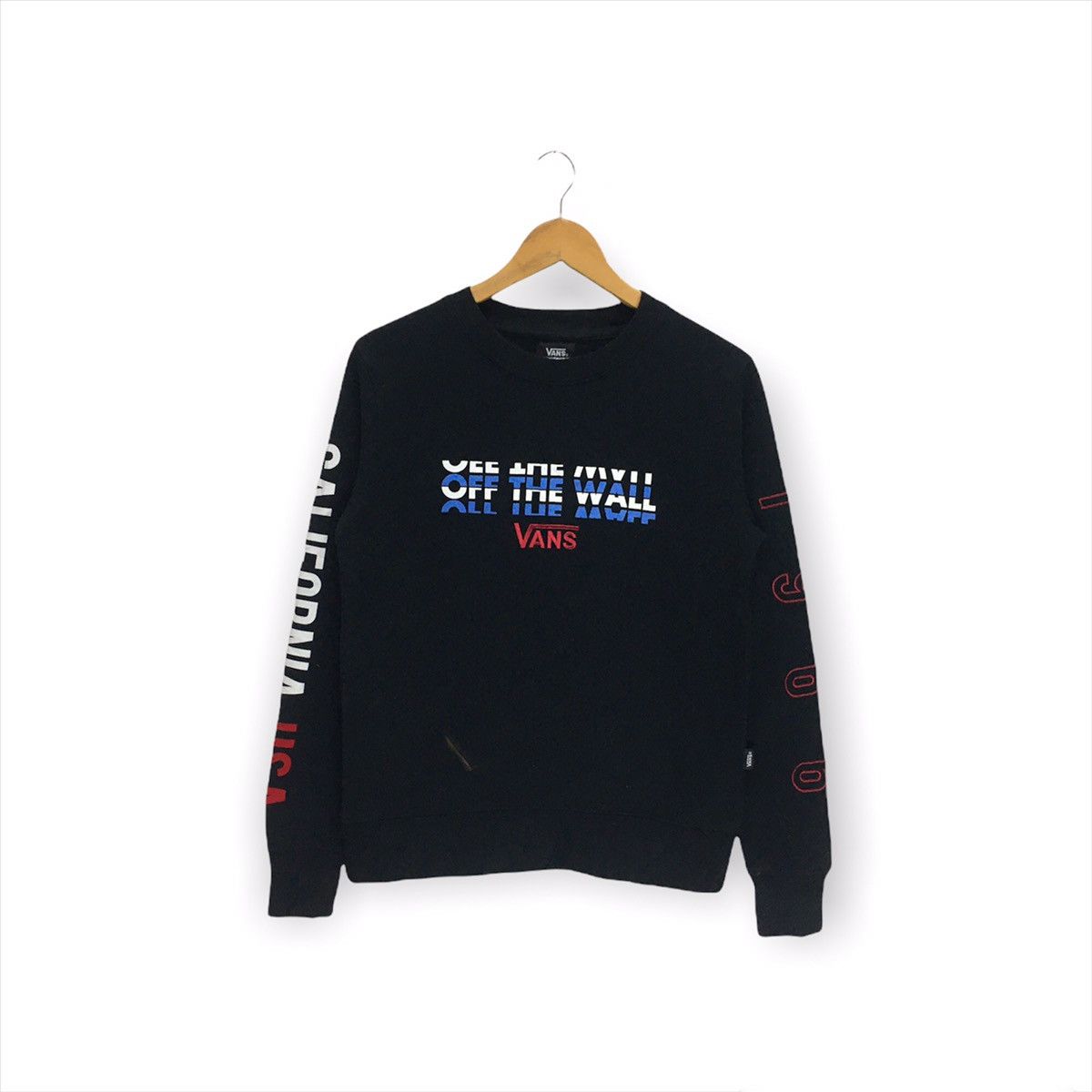 Vans × Vintage Vintage Vans Off The Wall Skate Sweatshirt Size US S / EU 44-46 / 1 - 2 Thumbnail