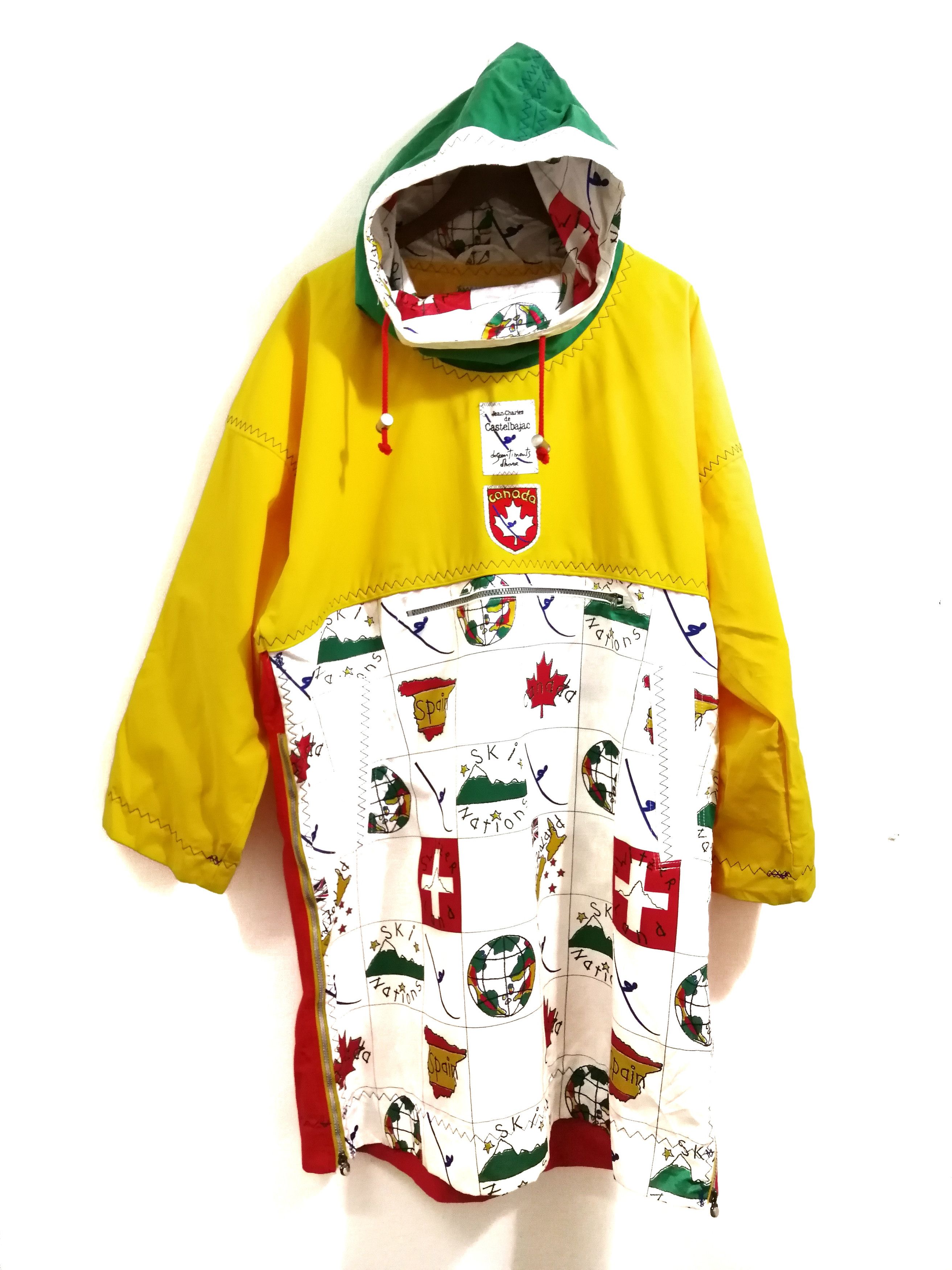 Jean Charles De Castelbajac Jean Carles de Castelbajac Long Jacket Ski Multicolor 10 Size L / US 10 / IT 46 - 1 Thumbnail
