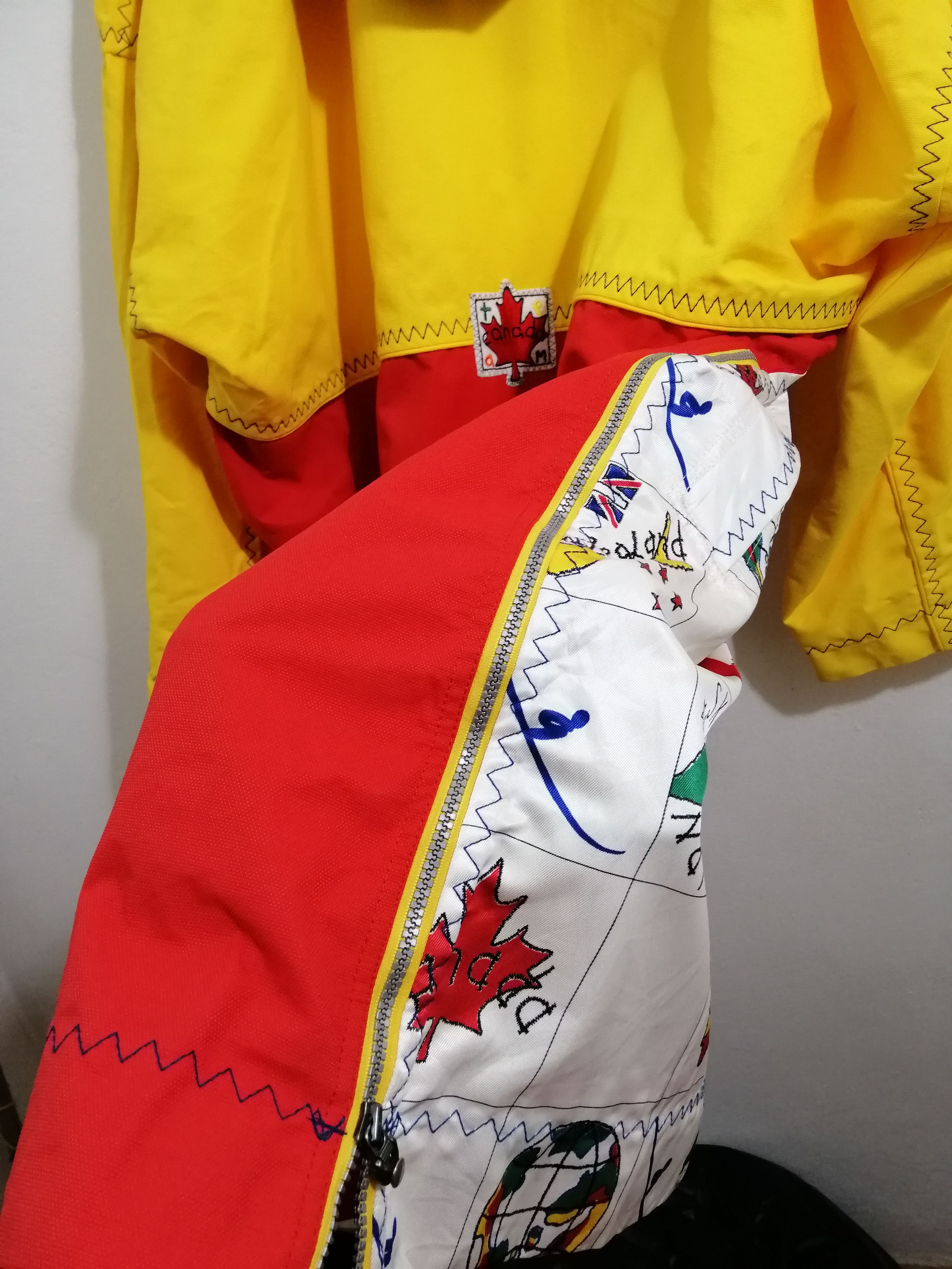 Jean Charles De Castelbajac Jean Carles de Castelbajac Long Jacket Ski Multicolor 10 Size L / US 10 / IT 46 - 4 Thumbnail