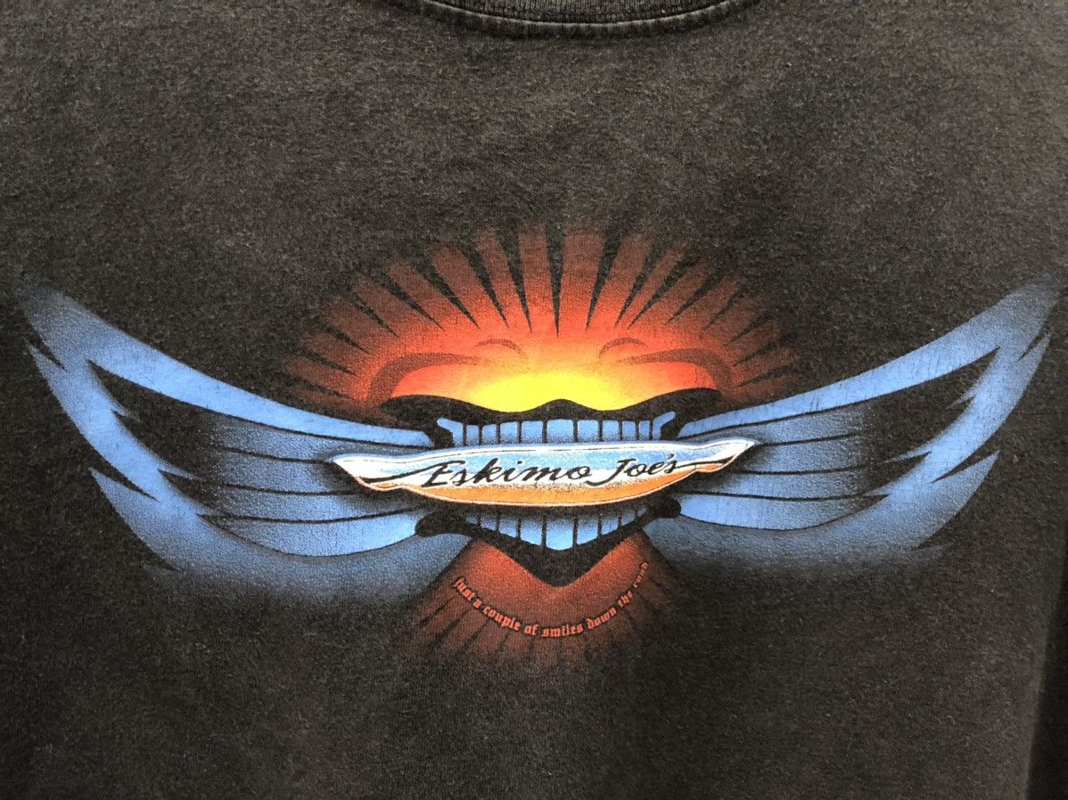 Vintage Eskimo Joes - Let’s Ride big printed tees Size US XL / EU 56 / 4 - 4 Thumbnail