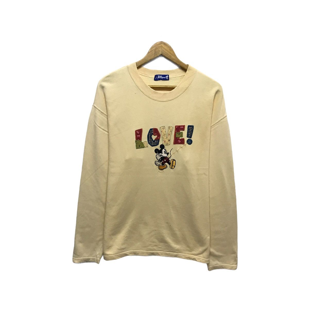 Disney × Mickey Mouse × Vintage Vintage Disneyland Mickey Mouse Sweatshirt Jumper Pullover Size US M / EU 48-50 / 2 - 1 Thumbnail