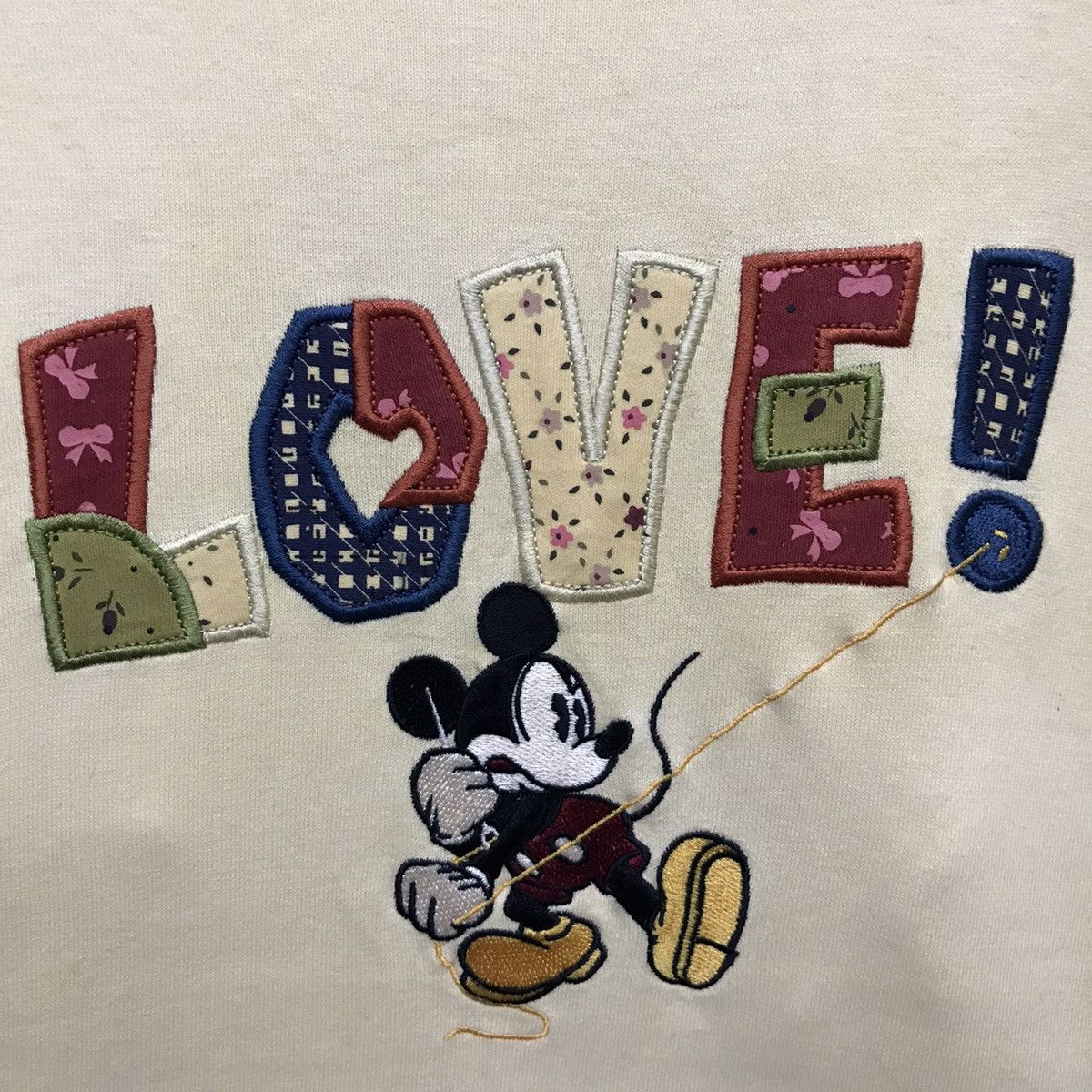 Disney × Mickey Mouse × Vintage Vintage Disneyland Mickey Mouse Sweatshirt Jumper Pullover Size US M / EU 48-50 / 2 - 5 Thumbnail