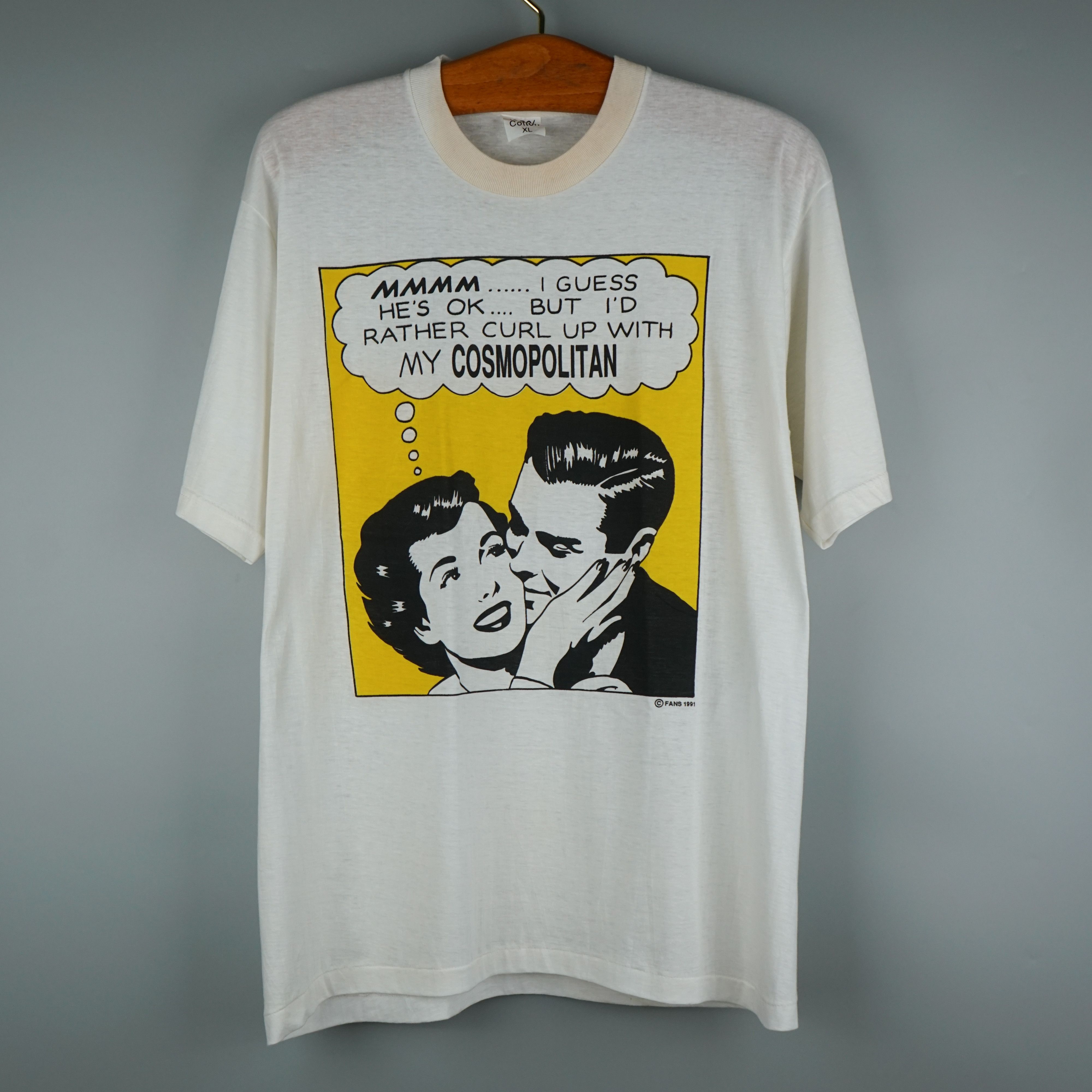 Vintage 1991 ROY LICHTENSTEIN t shirt Size US M / EU 48-50 / 2 - 1 Thumbnail