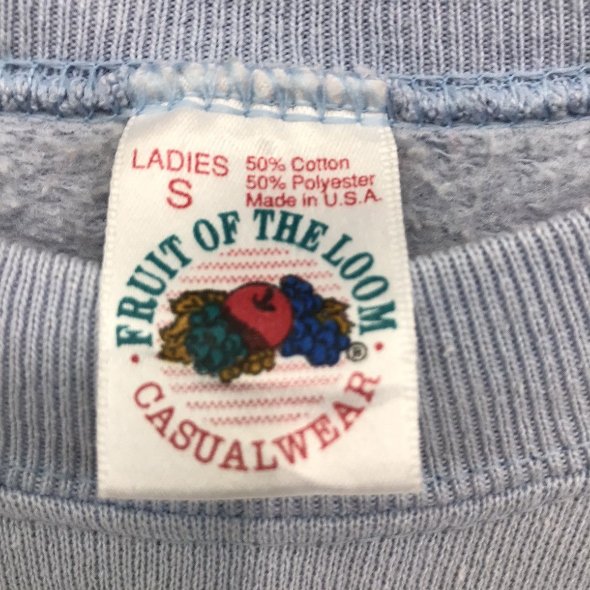 Fruit Of The Loom Vintage Cartoon Sweatshirt Jumper Biglogo Friend Size US S / EU 44-46 / 1 - 6 Thumbnail