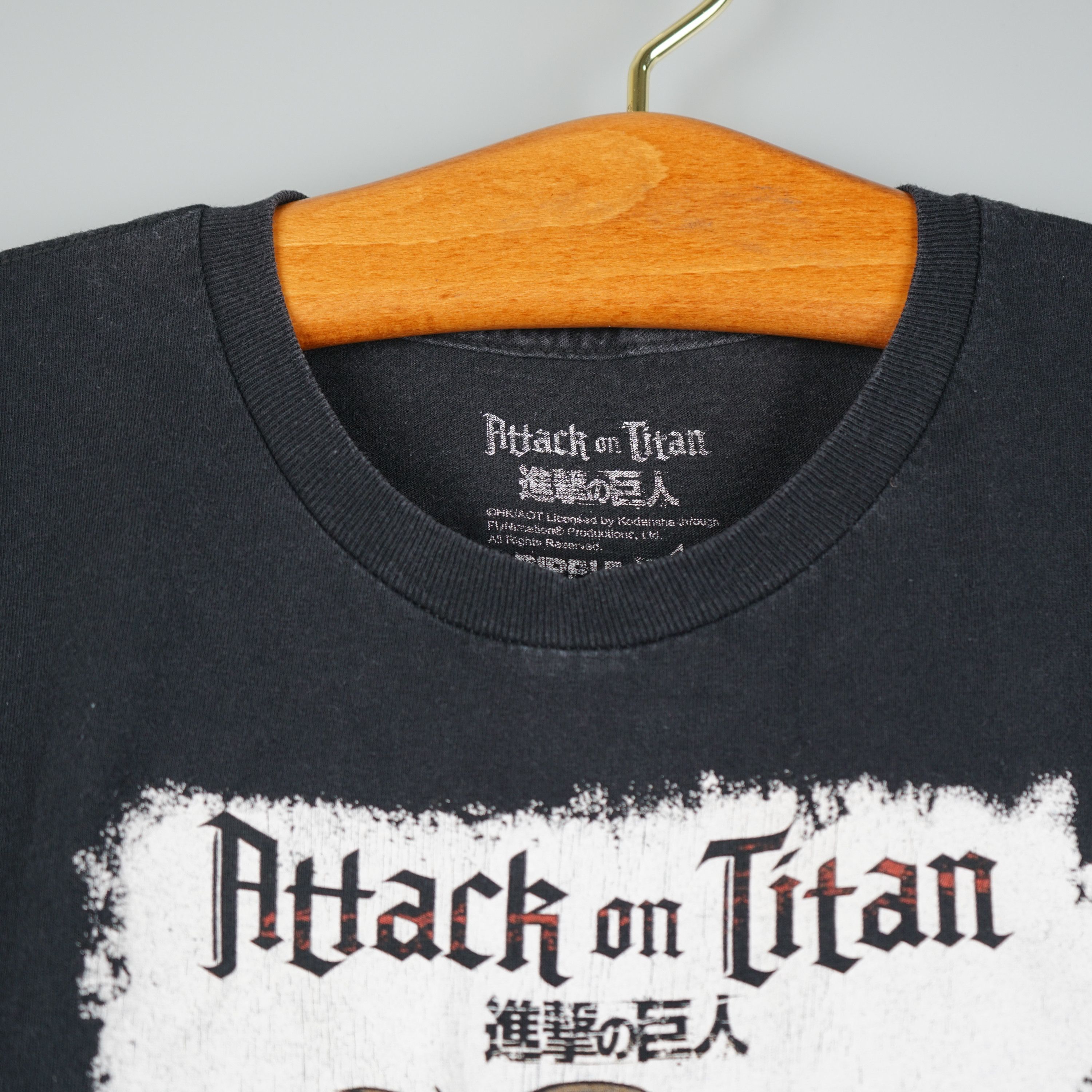 Anime × Cartoon Network × Vintage Attack on Titan t-shirt Size US M / EU 48-50 / 2 - 5 Thumbnail