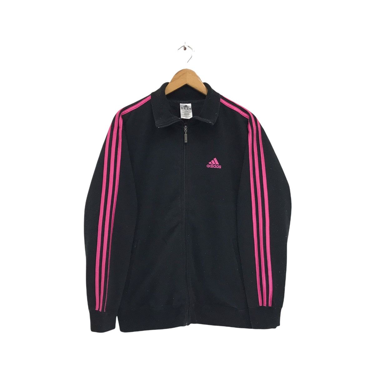 Adidas × Vintage Vintage Adidas Sweater Adidas Three Striped Size US M / EU 48-50 / 2 - 1 Thumbnail