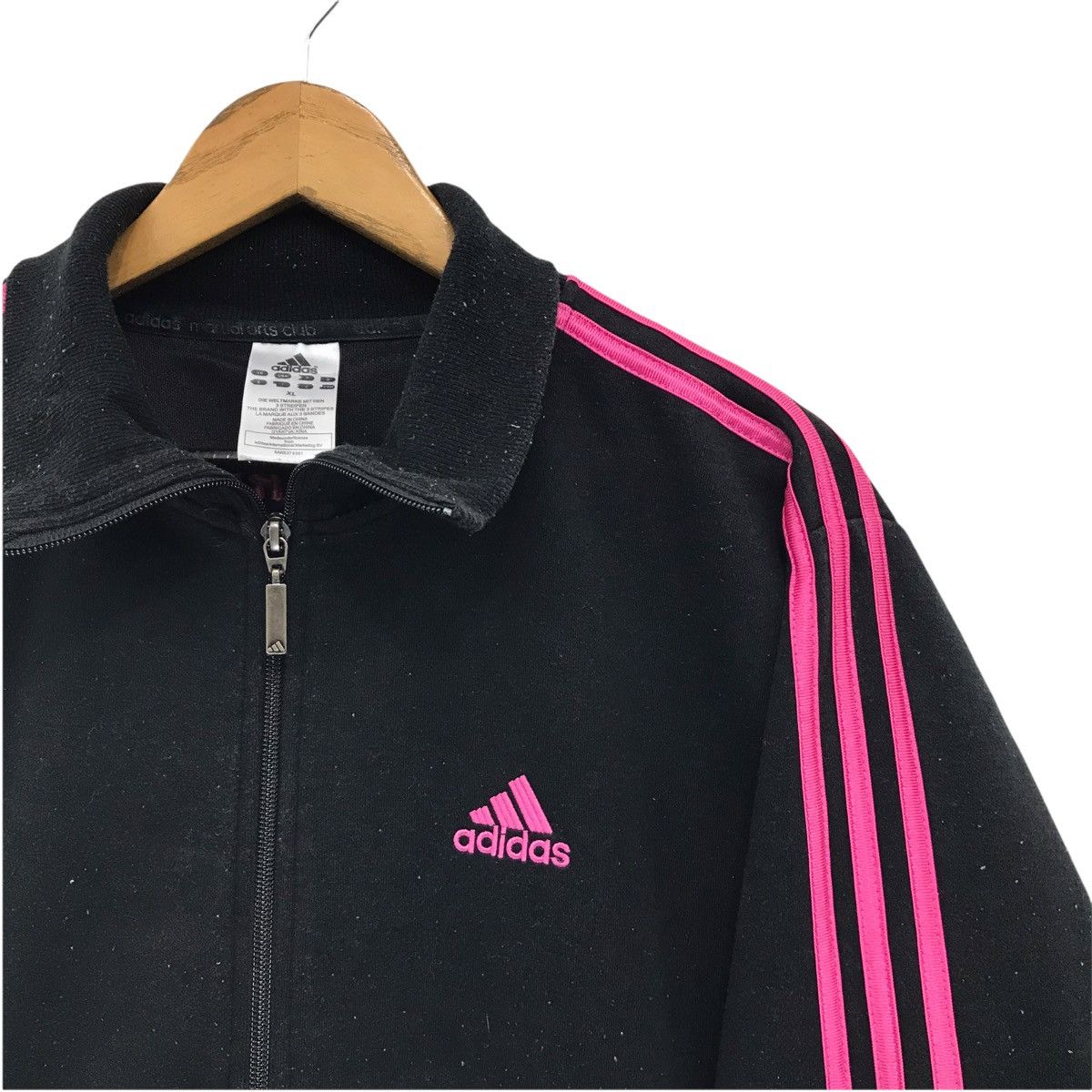 Adidas × Vintage Vintage Adidas Sweater Adidas Three Striped Size US M / EU 48-50 / 2 - 3 Thumbnail