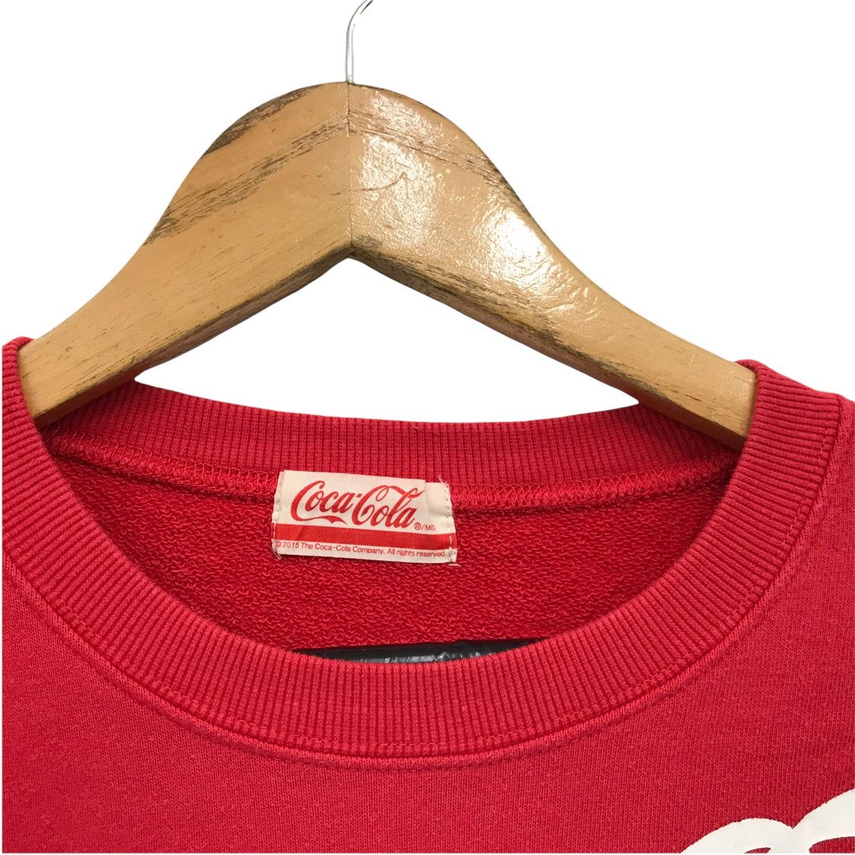 Coca Cola × Japanese Brand × Vintage Vintage Coca Cola Coke Big Logo Sweatshirt Size US XS / EU 42 / 0 - 4 Thumbnail