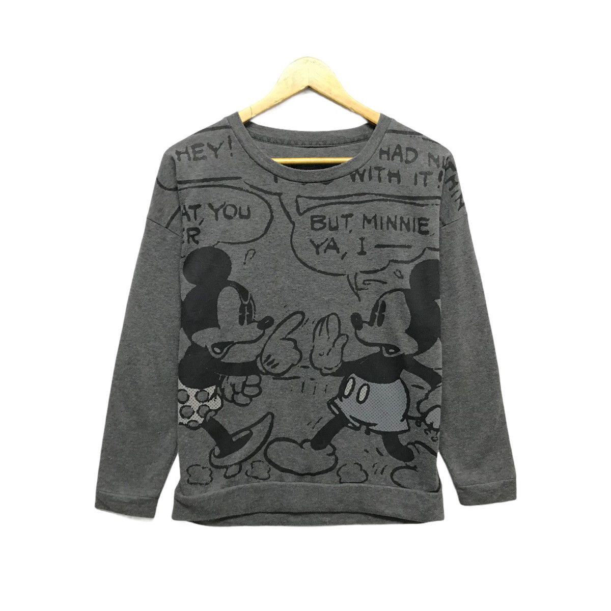 Cartoon Network × Disney × Mickey Mouse Vintage Minnie Mouse Sweatshirt Disney Cartoon Size US S / EU 44-46 / 1 - 1 Thumbnail