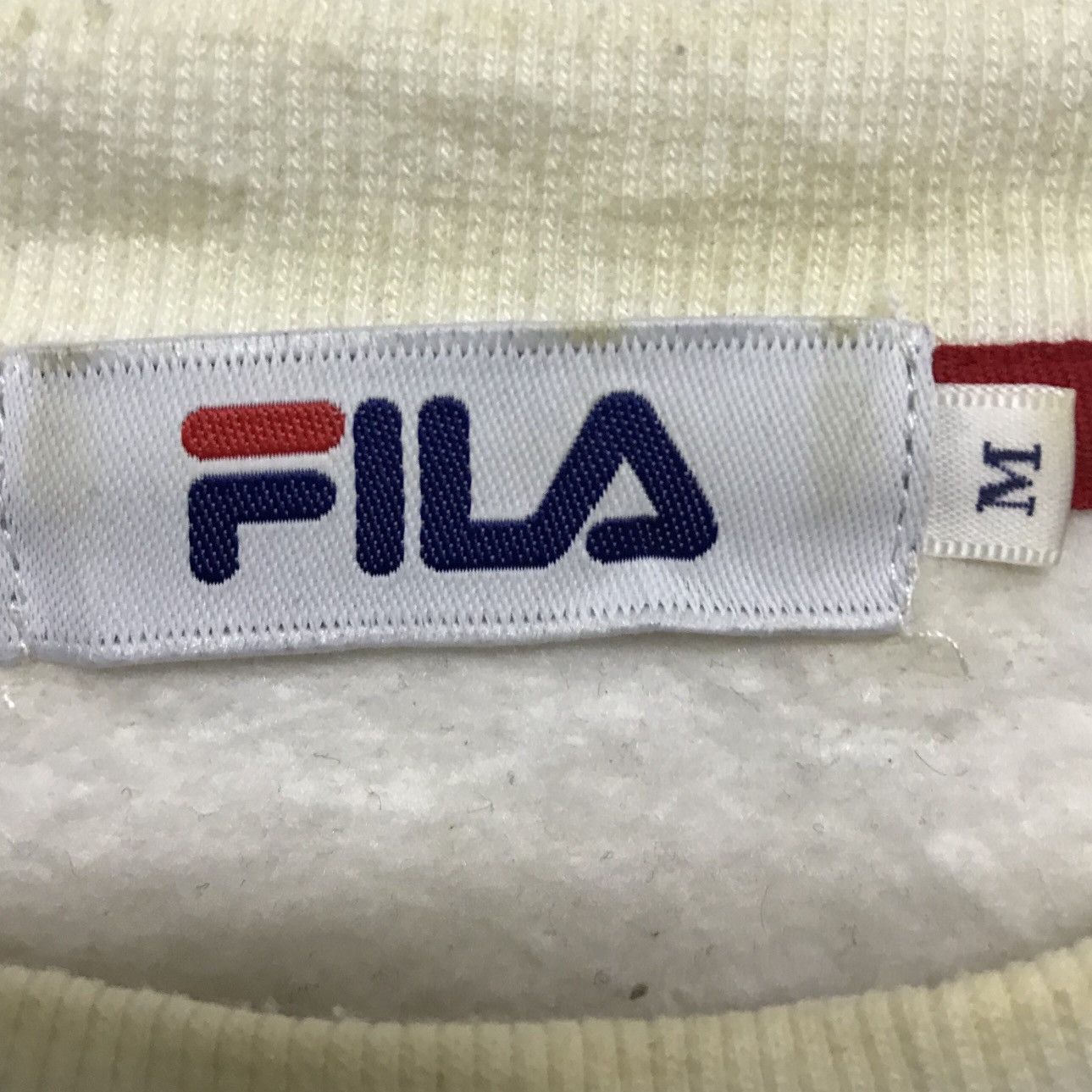 Fila × Vintage Vintage Fila Sweatshirt Fila Side Tape Jumper Fila Pullover Size US M / EU 48-50 / 2 - 8 Thumbnail