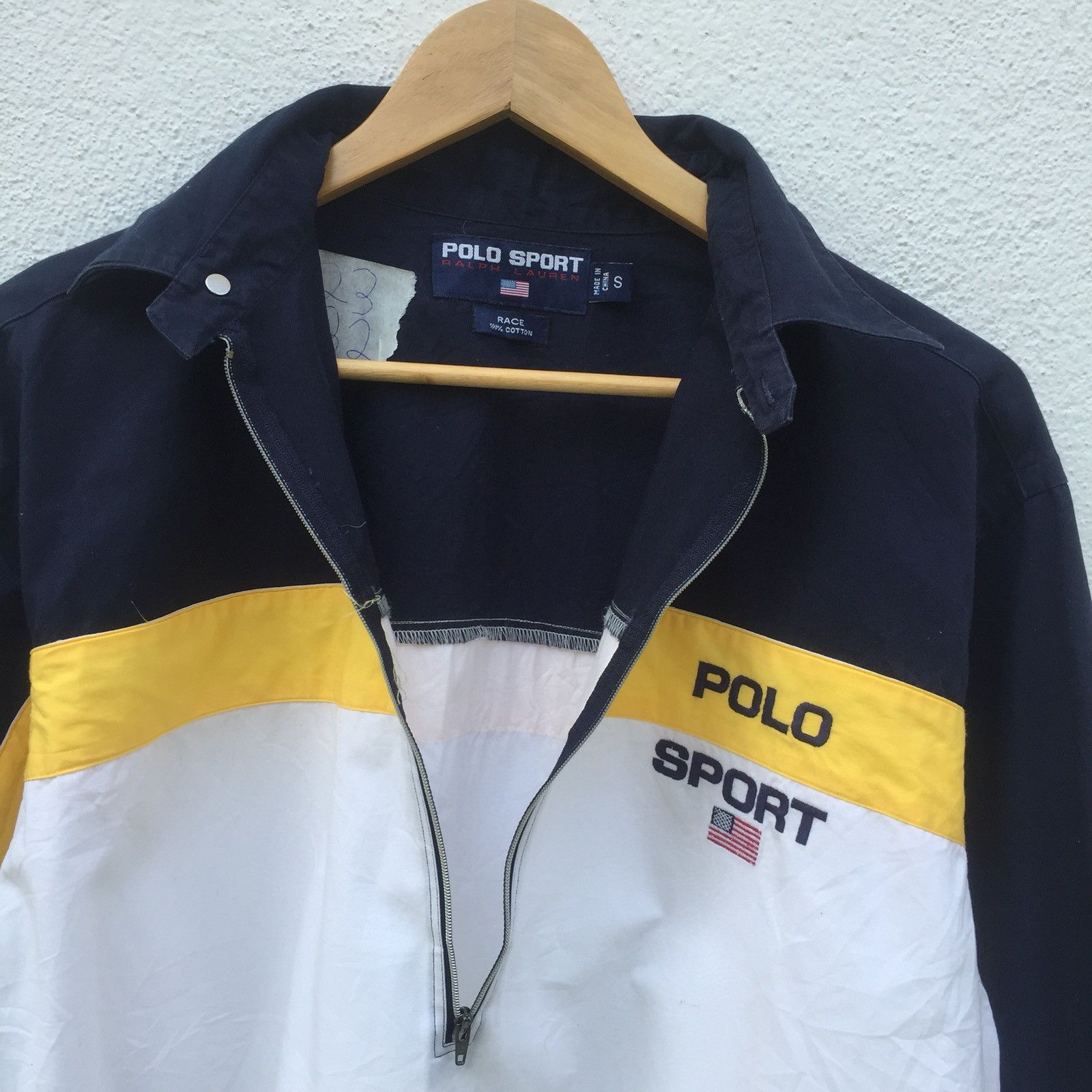 Polo Ralph Lauren Vintage 90s Polo Sport Polo Ralph Lauren Half Zipper Shirt Size US M / EU 48-50 / 2 - 7 Thumbnail