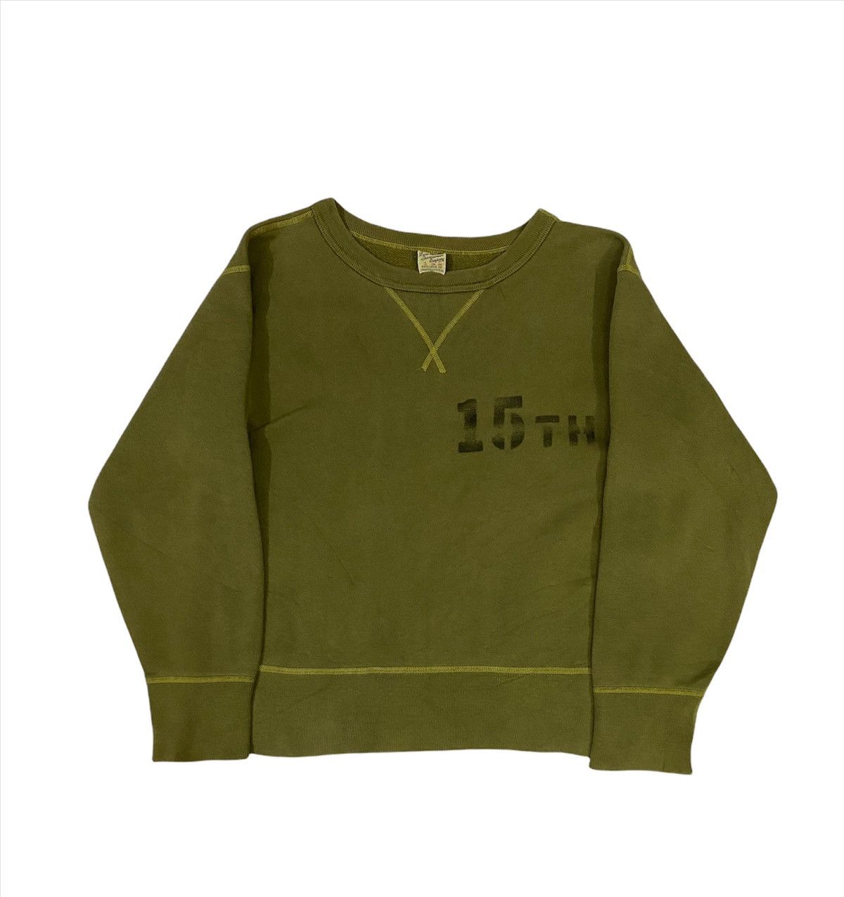 Buzz Rickson's Vintage Buzz Rickson’s Military Cropped Sweatshirts Size US S / EU 44-46 / 1 - 1 Thumbnail