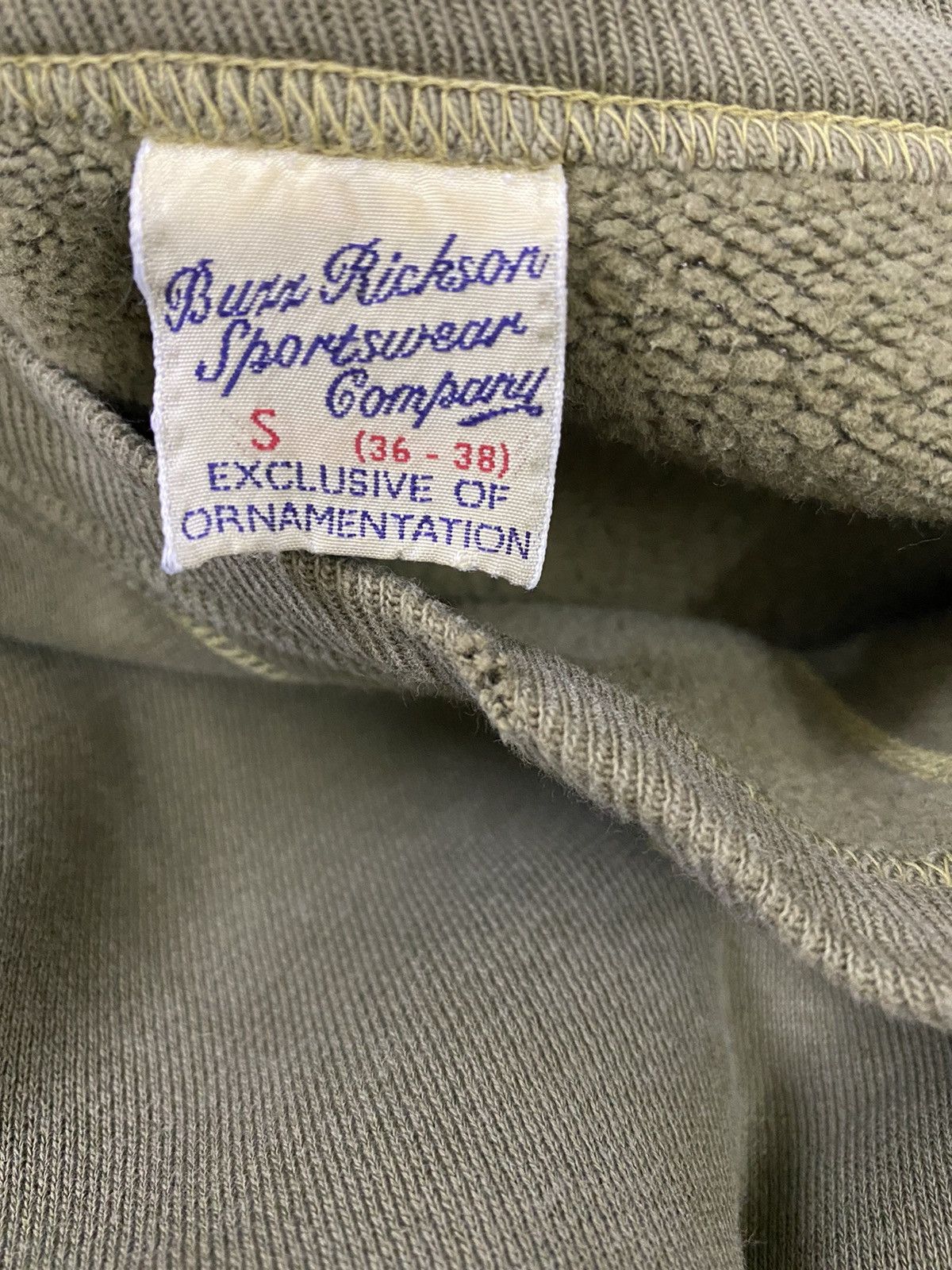 Buzz Rickson's Vintage Buzz Rickson’s Military Cropped Sweatshirts Size US S / EU 44-46 / 1 - 9 Thumbnail