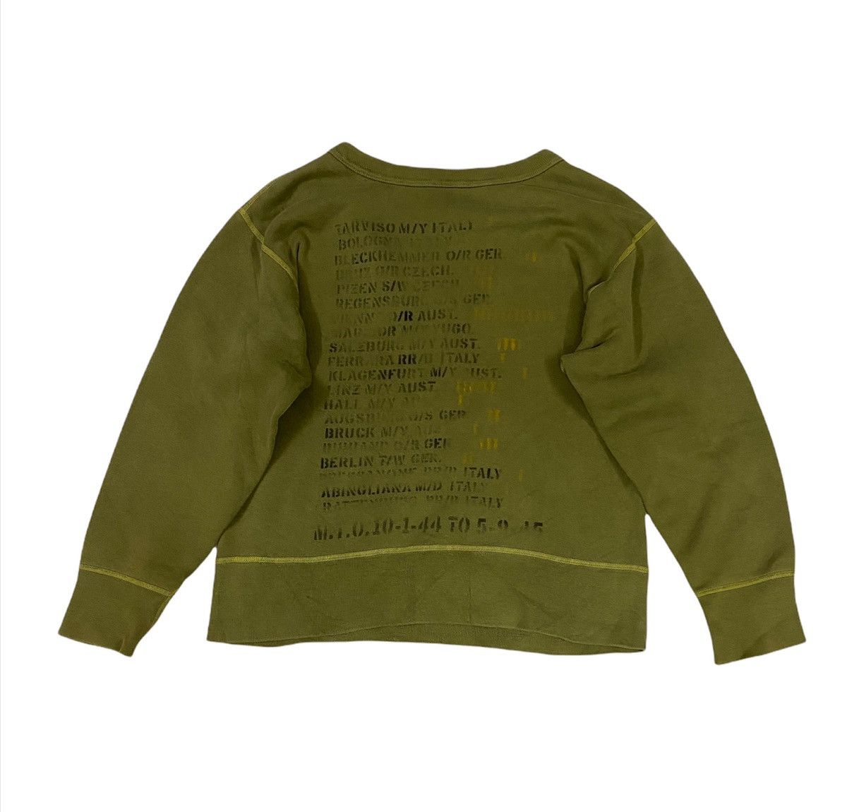 Buzz Rickson's Vintage Buzz Rickson’s Military Cropped Sweatshirts Size US S / EU 44-46 / 1 - 4 Thumbnail