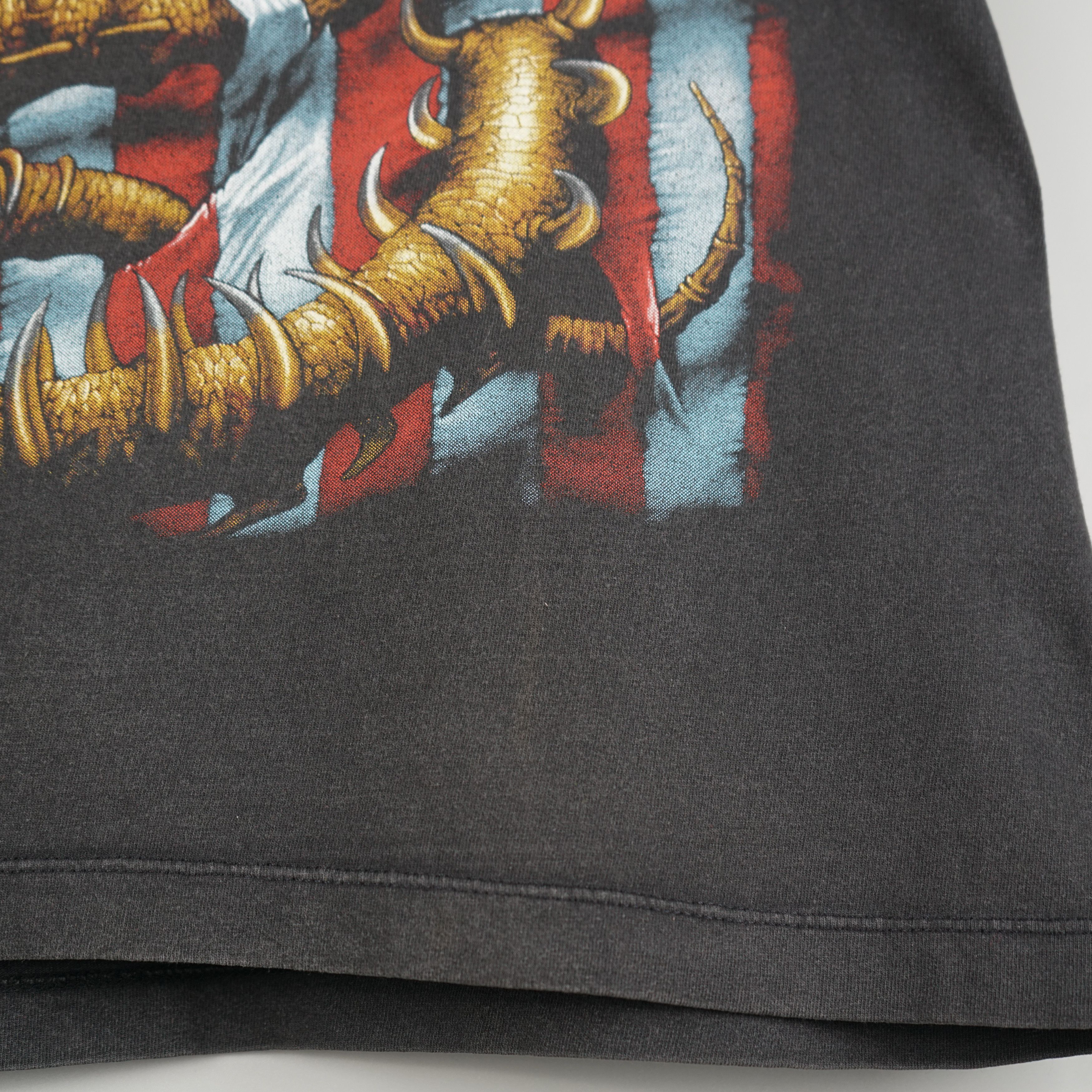 Band Tees × Vintage 1990s Metallica t-shirt American Flag Size US M / EU 48-50 / 2 - 3 Thumbnail