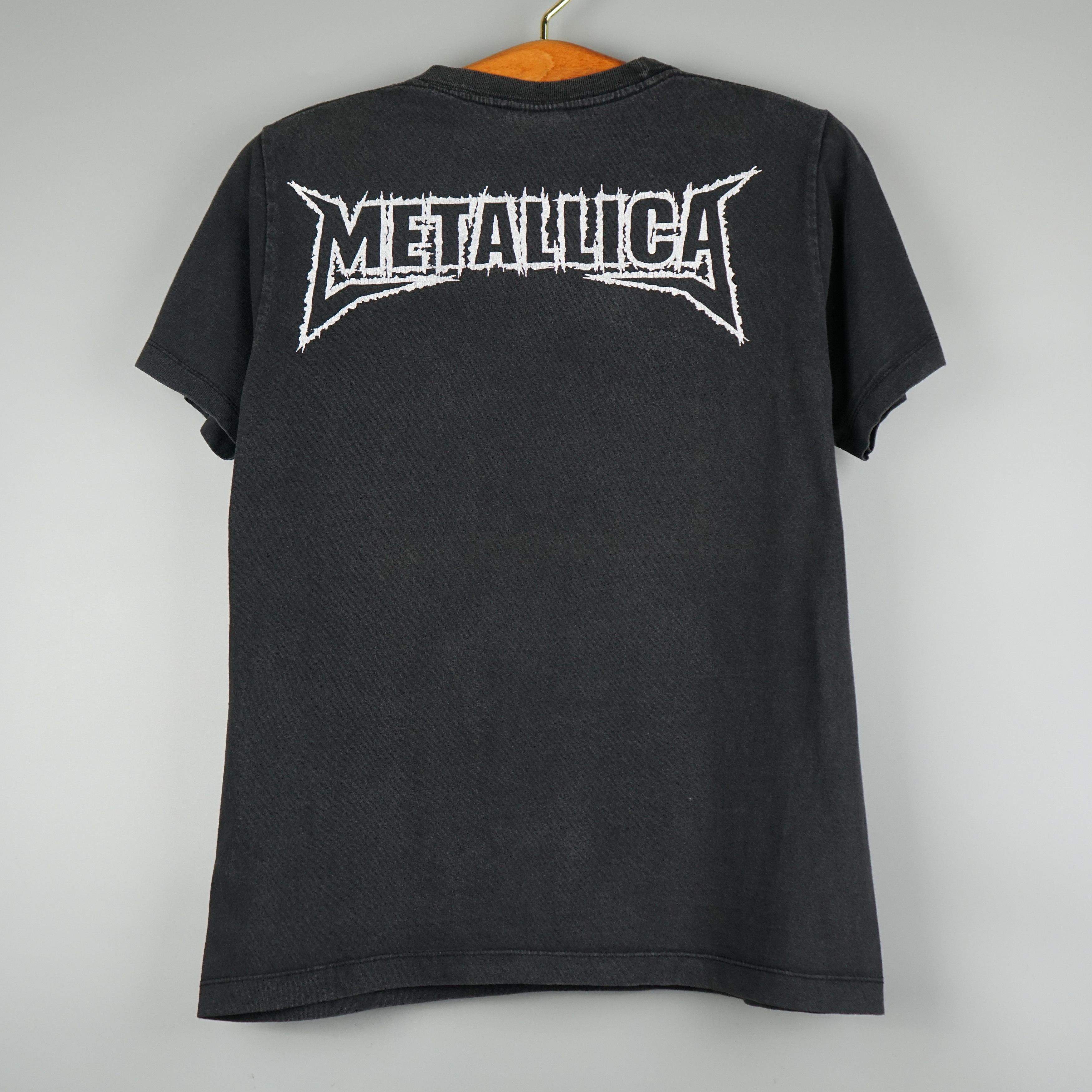 Band Tees × Vintage 1990s Metallica t-shirt American Flag Size US M / EU 48-50 / 2 - 6 Thumbnail