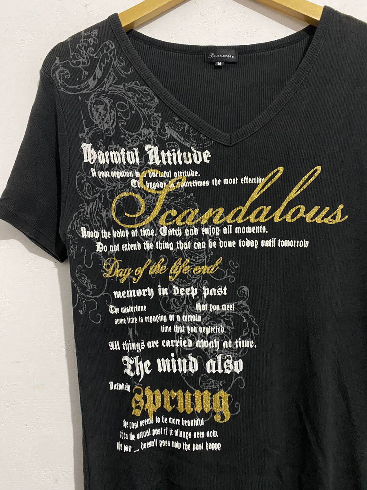 If Six Was Nine Beaumere-Poem Tees Like Ifsixwasnine lgb Style AA0056 Size US M / EU 48-50 / 2 - 2 Thumbnail