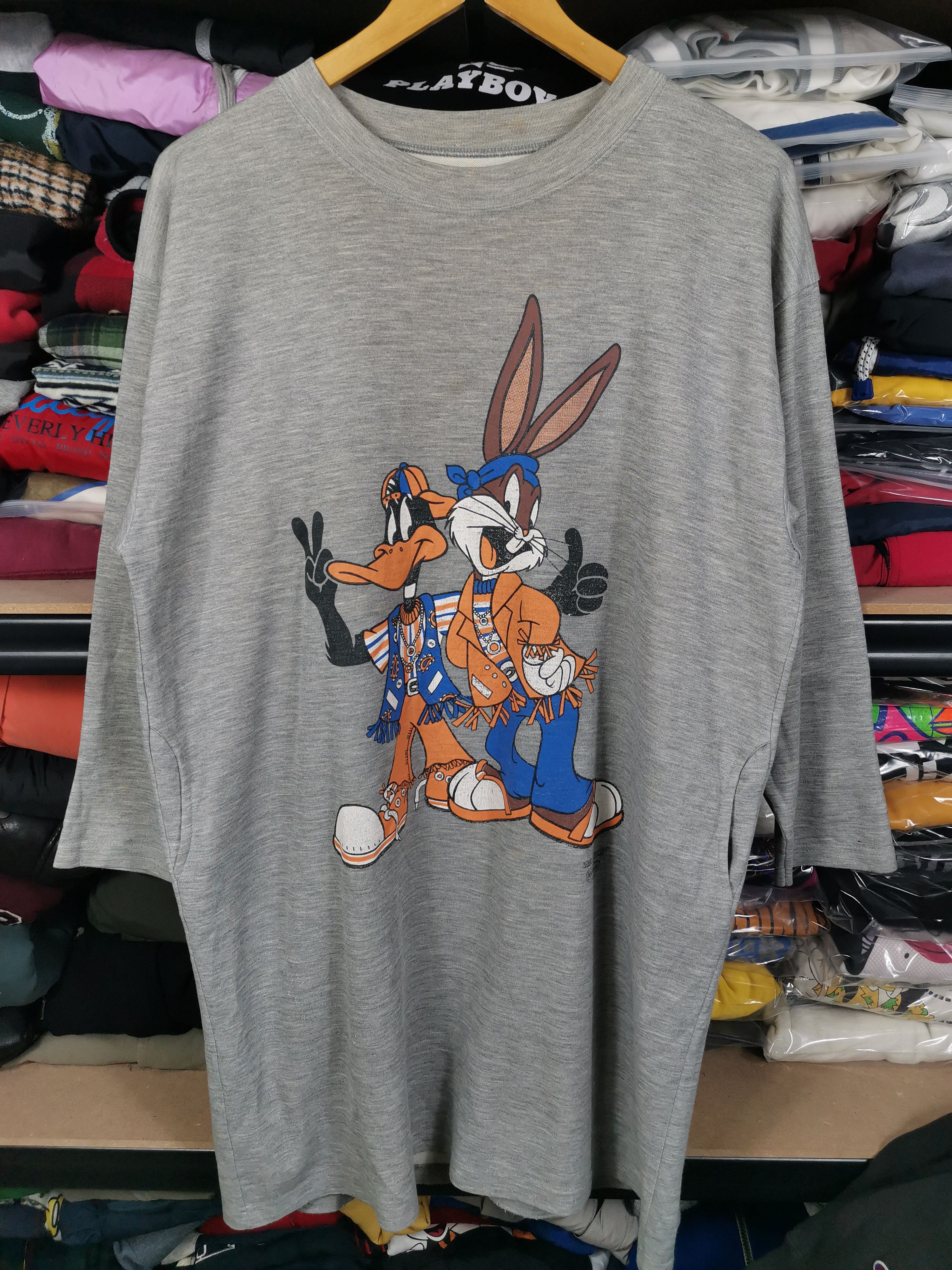Cartoon Network Vintage Looney Tunes Long Sleeve Women shirt Size L / US 10 / IT 46 - 1 Thumbnail
