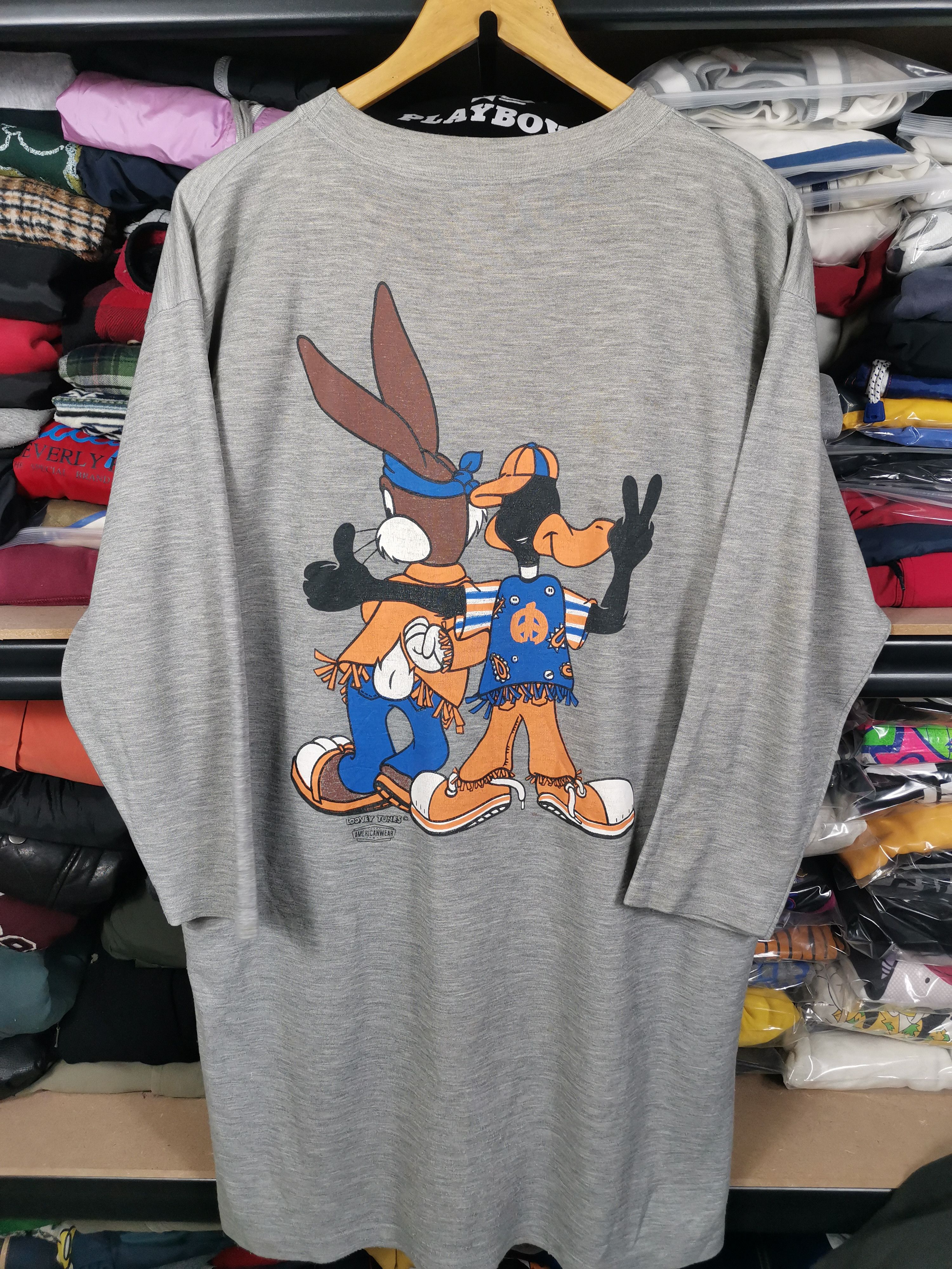 Cartoon Network Vintage Looney Tunes Long Sleeve Women shirt Size L / US 10 / IT 46 - 3 Thumbnail