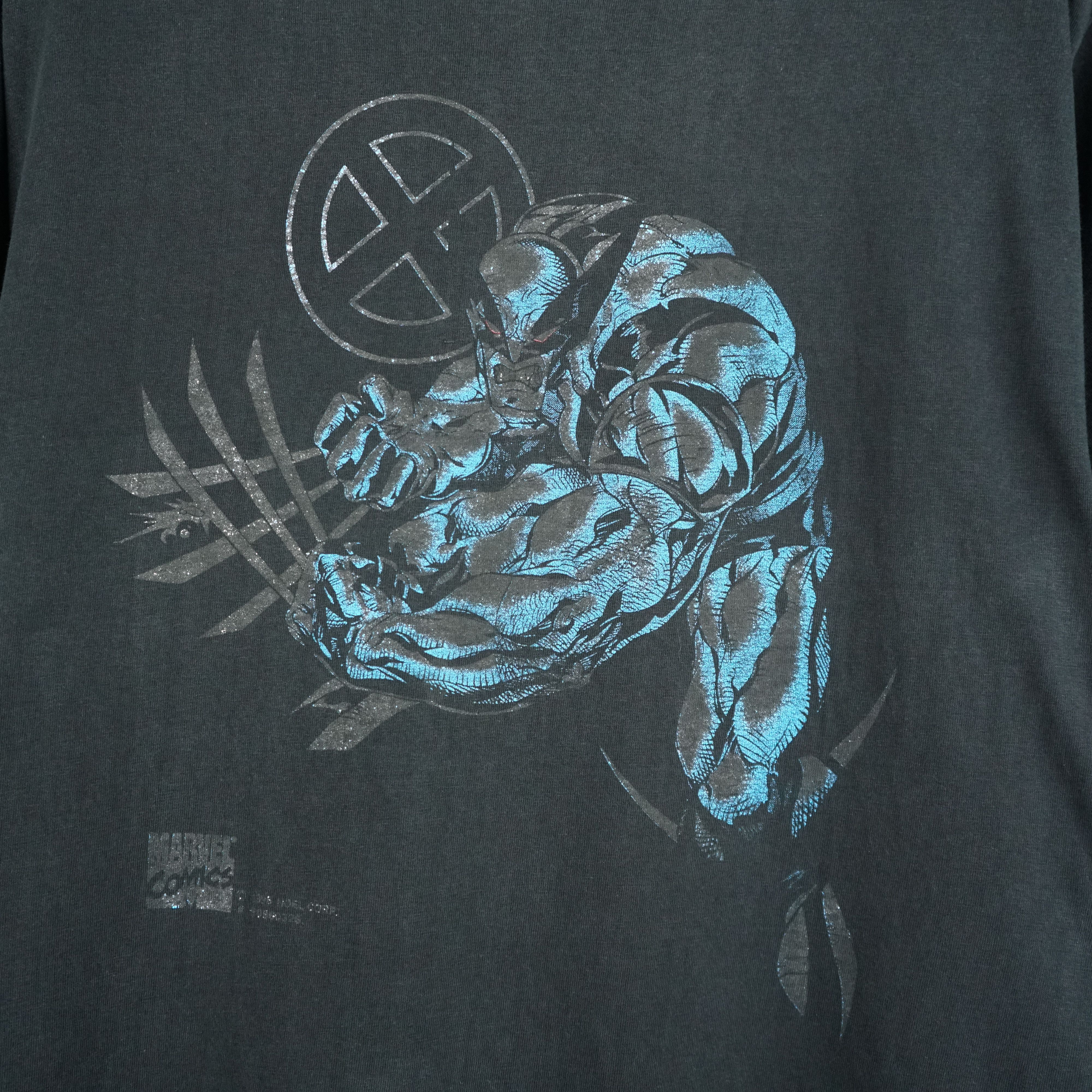 Vintage 1996 X-Men Wolverine t shirt Single stitch Size US M / EU 48-50 / 2 - 2 Thumbnail