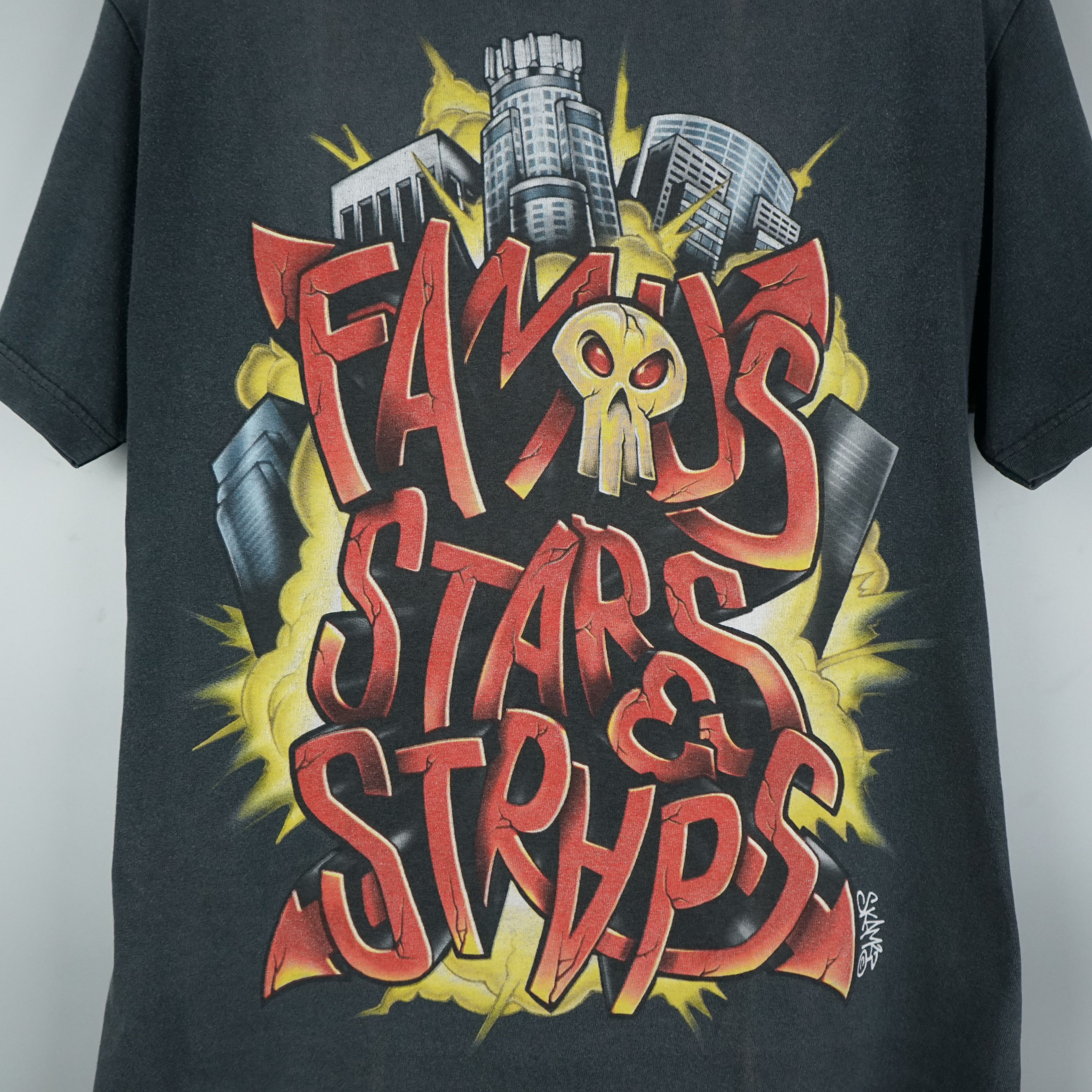 Famous Stars And Straps × Vintage Vintage Famous Stars and Straps t shirt Size US M / EU 48-50 / 2 - 2 Thumbnail
