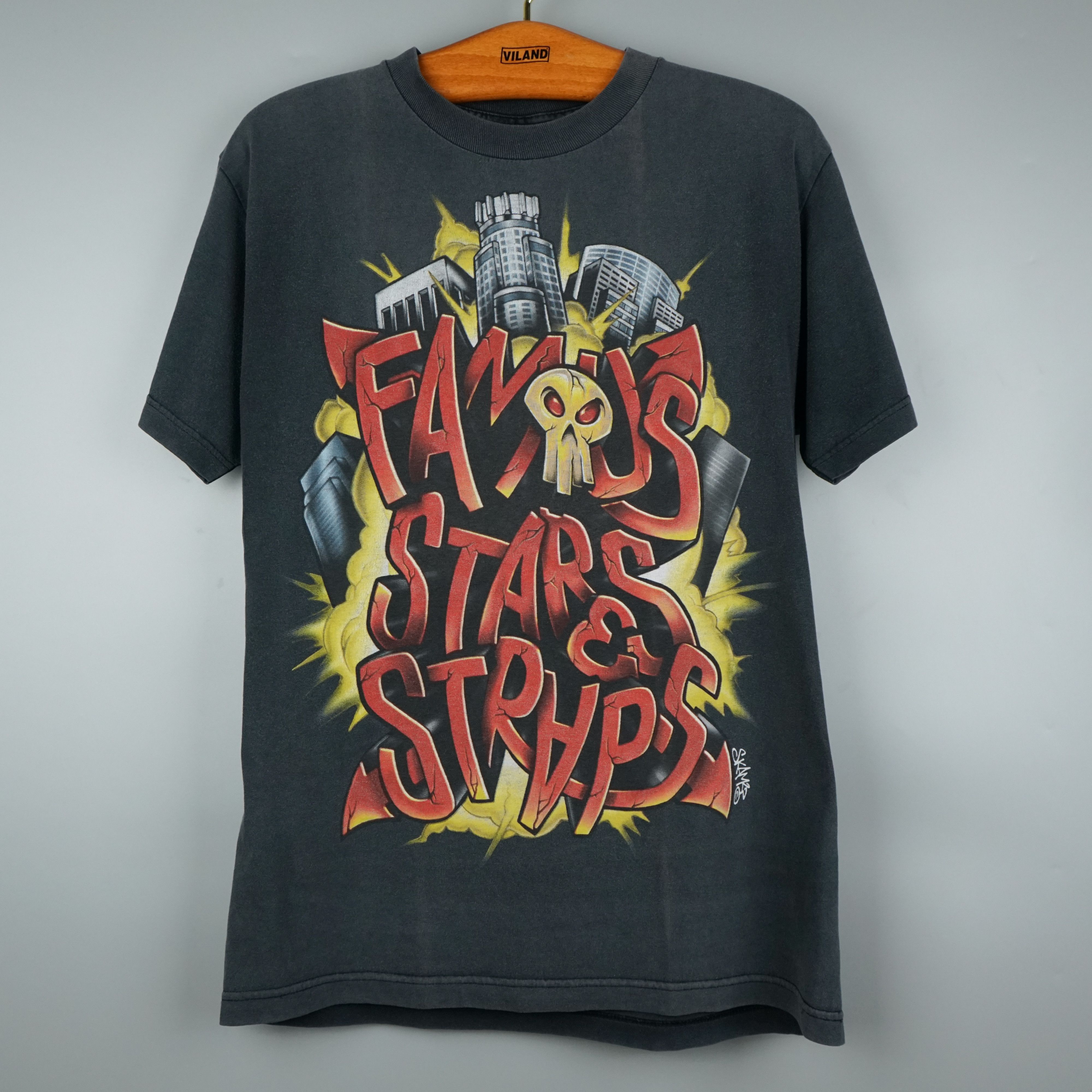 Famous Stars And Straps × Vintage Vintage Famous Stars and Straps t shirt Size US M / EU 48-50 / 2 - 1 Thumbnail