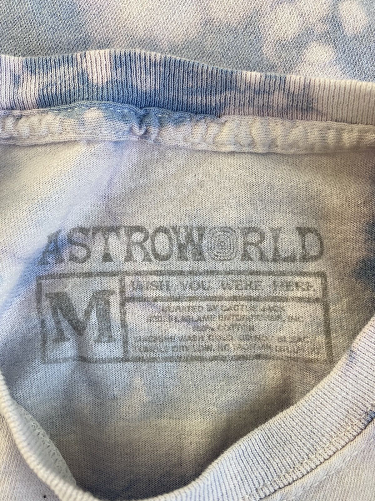 Travis Scott Travis Scott Tie Dye Astronaut Astroworld Tee Medium ❄️🥣🧊 Size US M / EU 48-50 / 2 - 5 Thumbnail