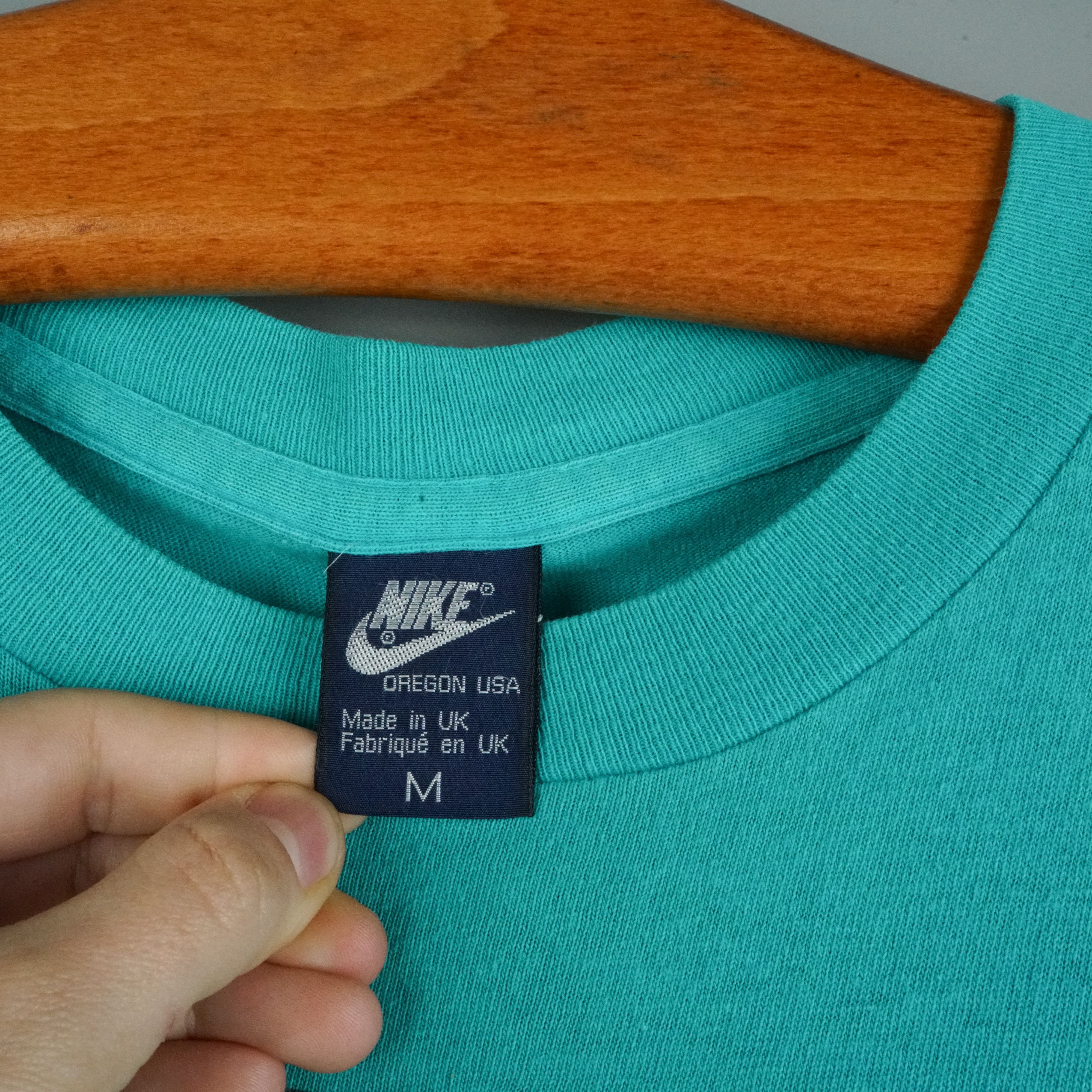 Nike × Vintage Vintage Nike 1987 Running t shirt Size US M / EU 48-50 / 2 - 6 Thumbnail