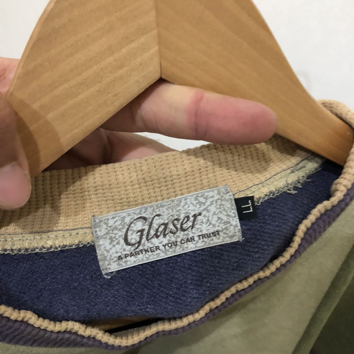 Japanese Brand Glaser Sweatshirt Patchwork Design Multi Colour Size US L / EU 52-54 / 3 - 8 Thumbnail