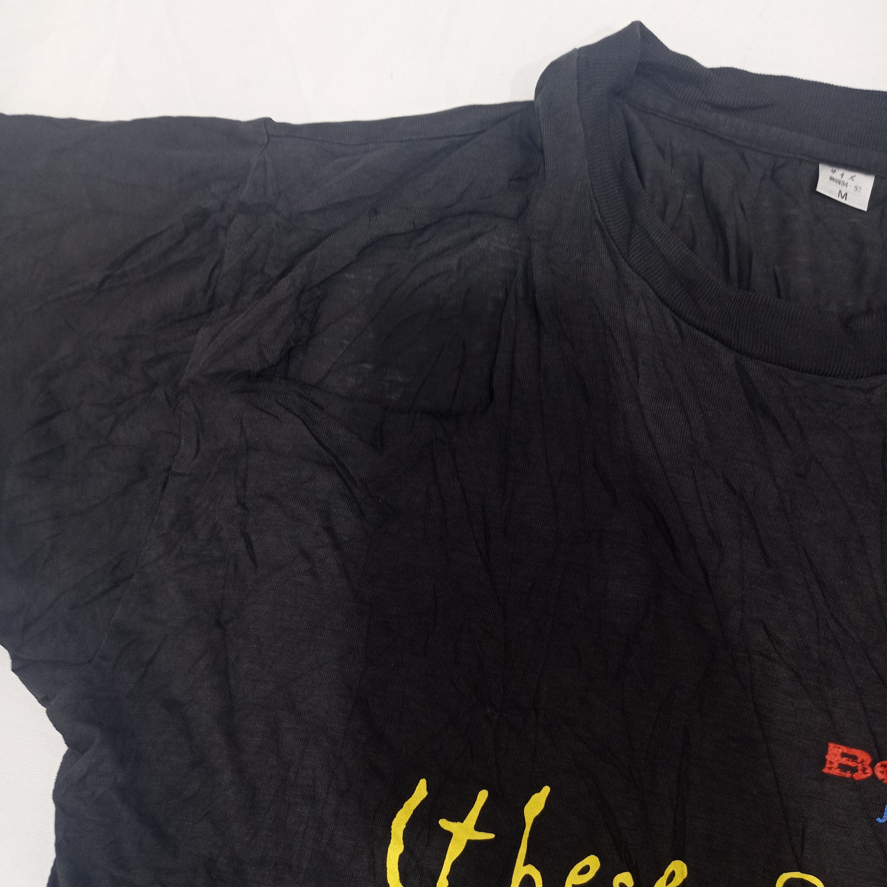 Band Tees × Bon Jovi × Vintage VINTAGE 90s FADED THRASHED BONJOVI JAPAN TOUR Size US M / EU 48-50 / 2 - 8 Thumbnail
