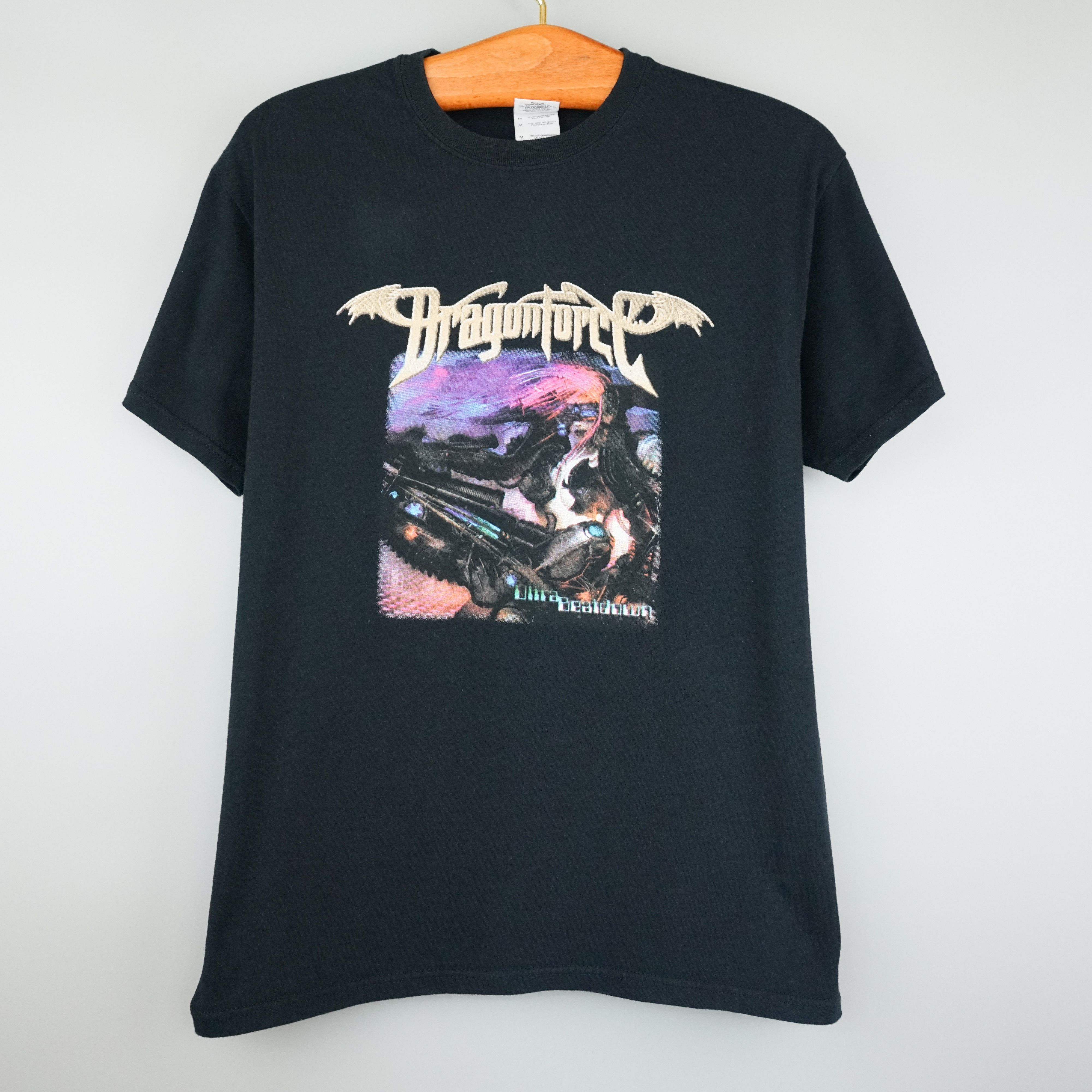 Band Tees × Vintage vintage Dragonforce t shirt 2998 tour band like Sabaton Size US M / EU 48-50 / 2 - 1 Thumbnail