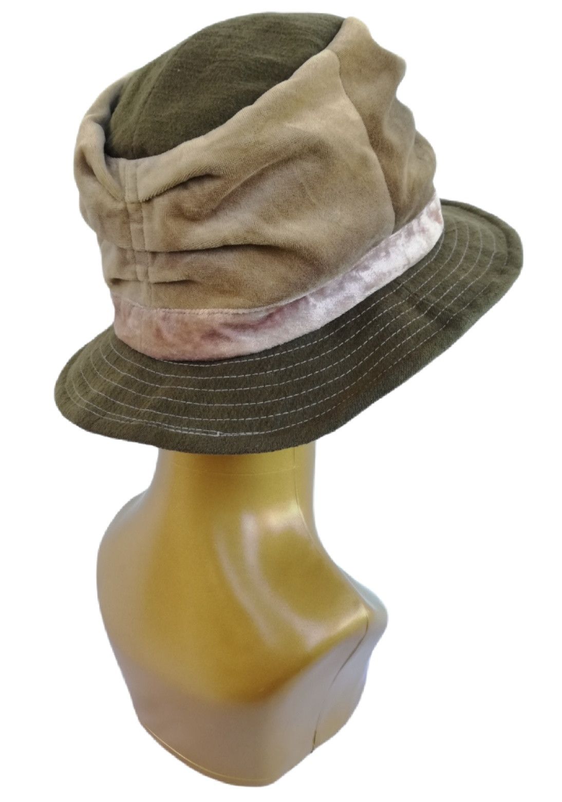 CA4LA × Velvet 🔥Ca4la Design Freedom Journey Velvet And Denim Bucket Hat Size ONE SIZE - 5 Thumbnail