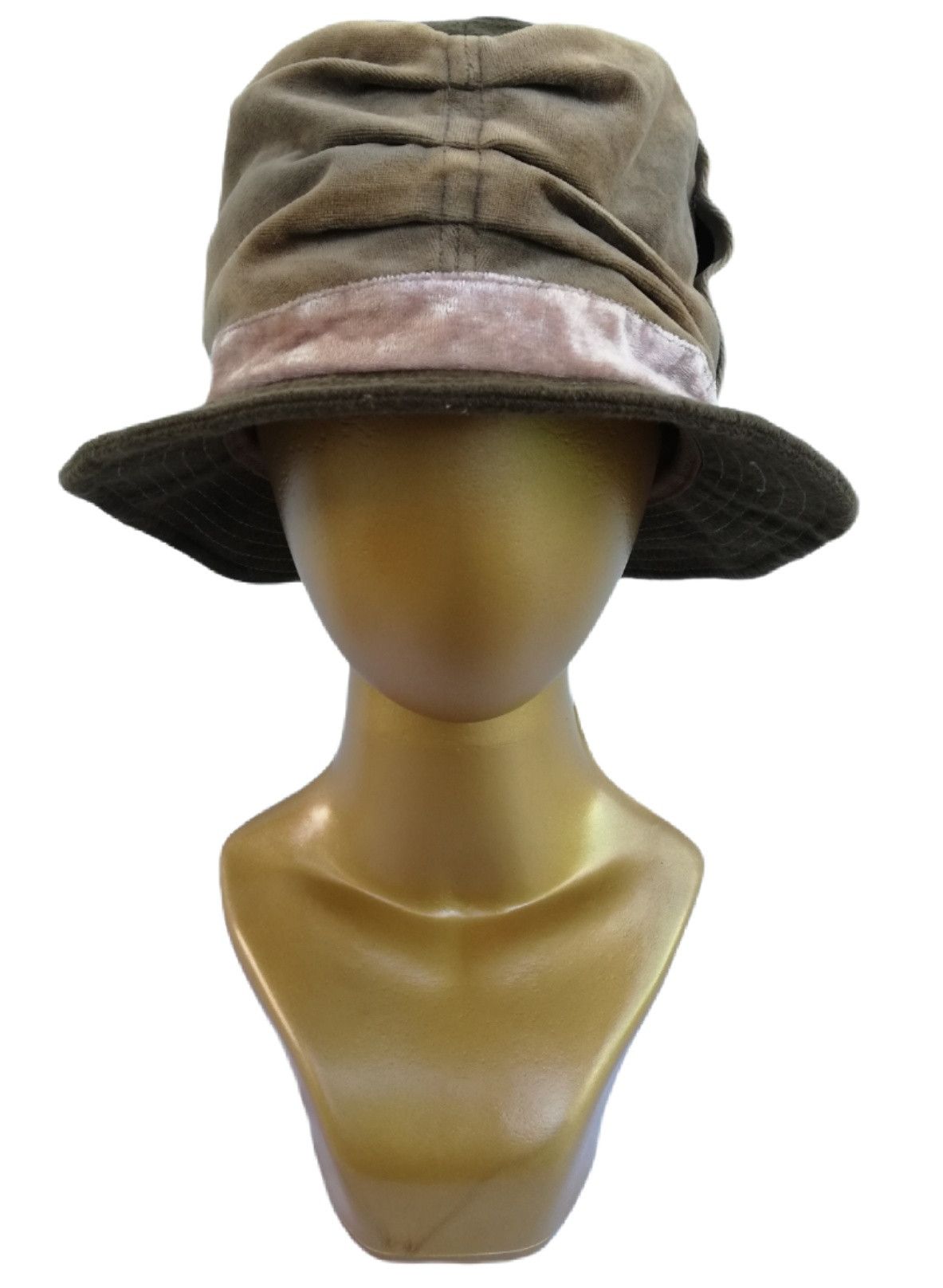 CA4LA × Velvet 🔥Ca4la Design Freedom Journey Velvet And Denim Bucket Hat Size ONE SIZE - 8 Thumbnail