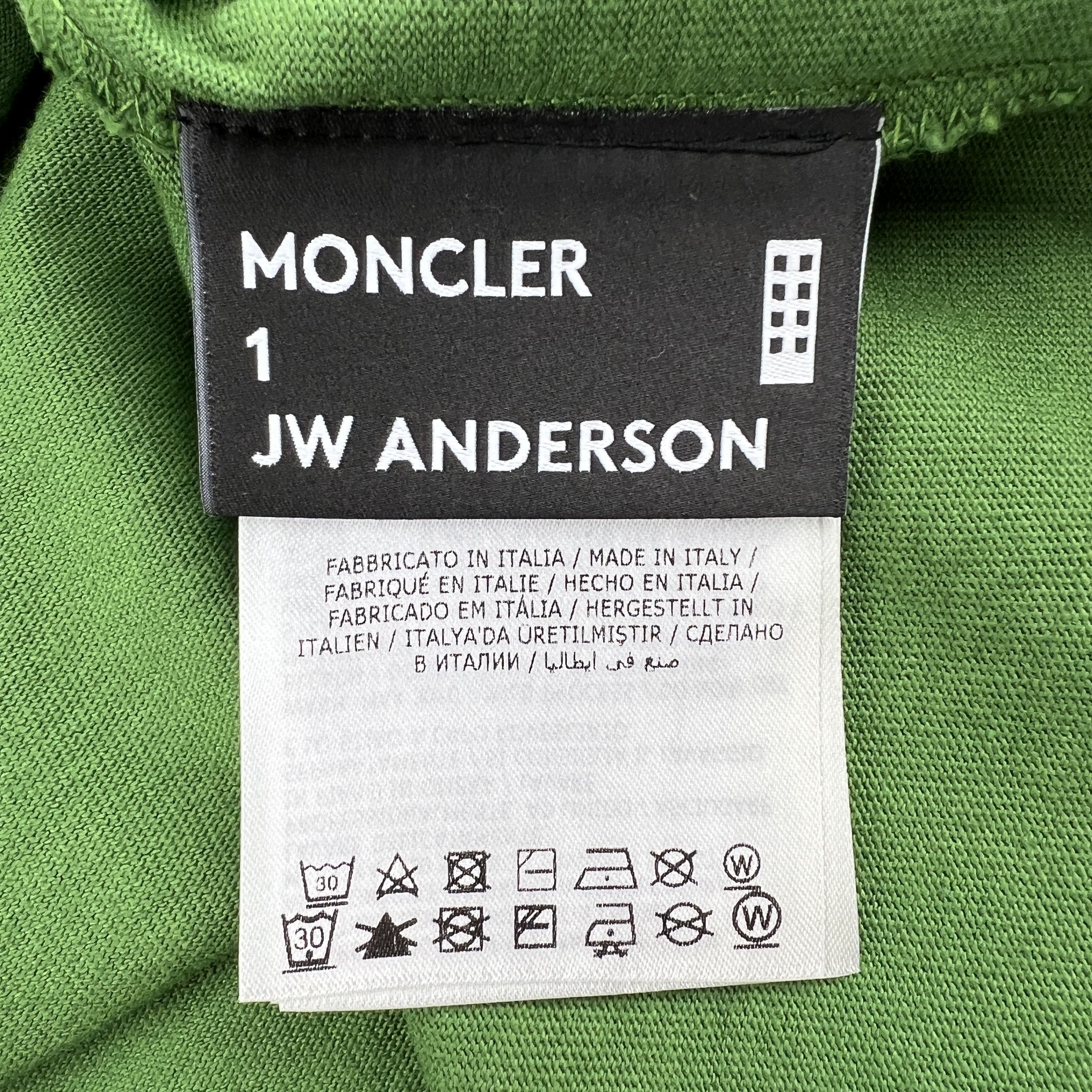 JW Anderson × Moncler Moncler X J.W Anderson Green Girocollo T-Shirt Size US S / EU 44-46 / 1 - 6 Thumbnail