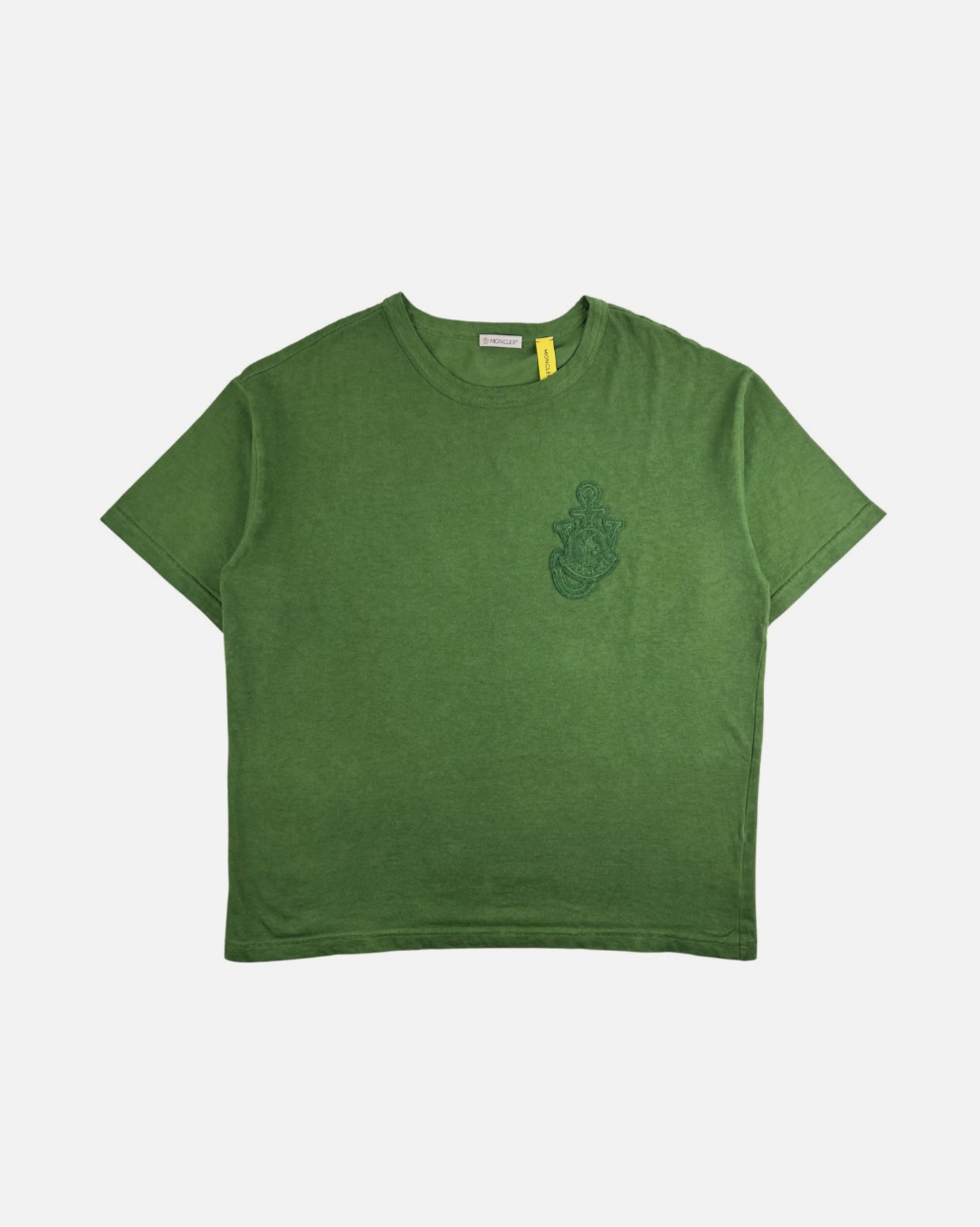JW Anderson × Moncler Moncler X J.W Anderson Green Girocollo T-Shirt Size US S / EU 44-46 / 1 - 1 Thumbnail