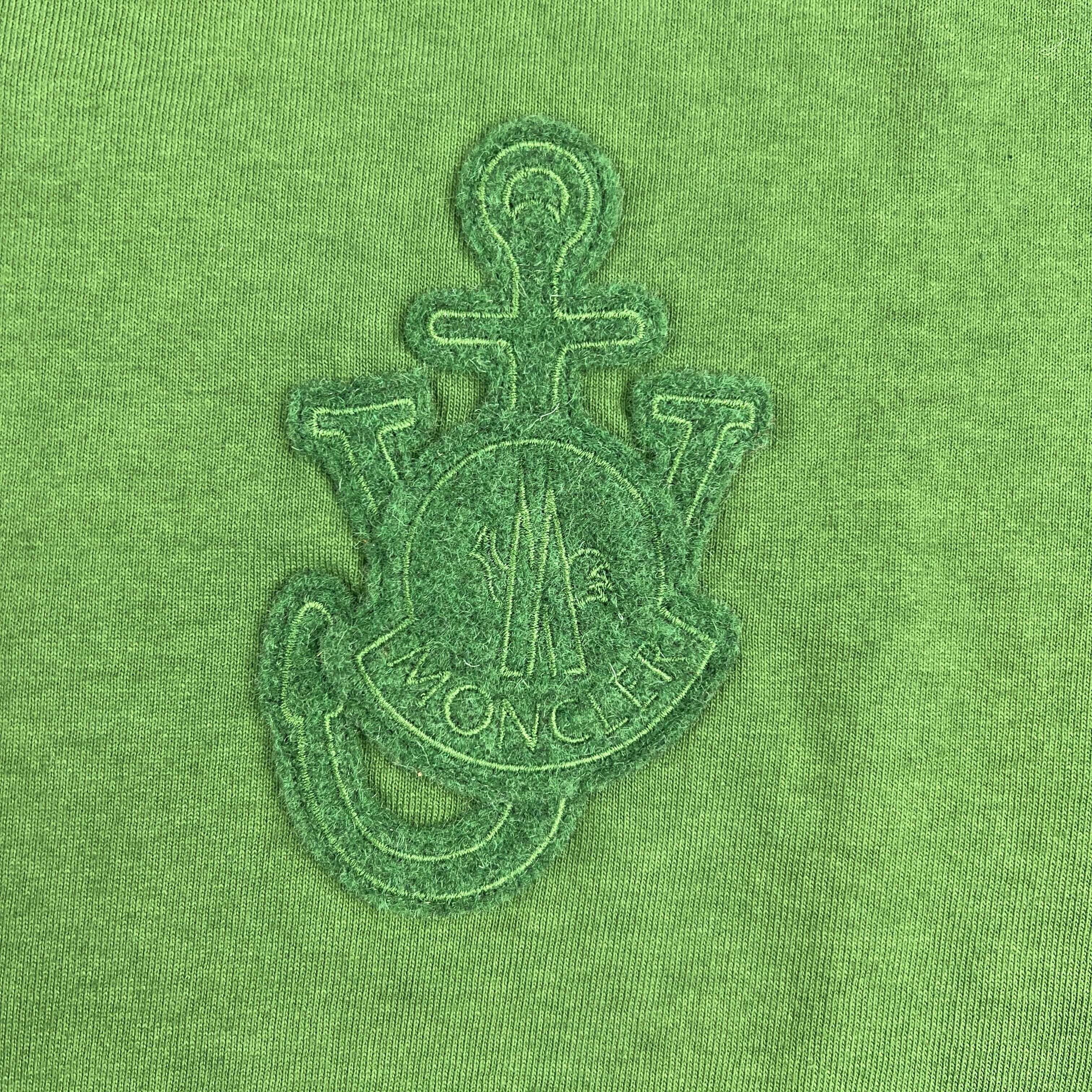JW Anderson × Moncler Moncler X J.W Anderson Green Girocollo T-Shirt Size US S / EU 44-46 / 1 - 3 Thumbnail